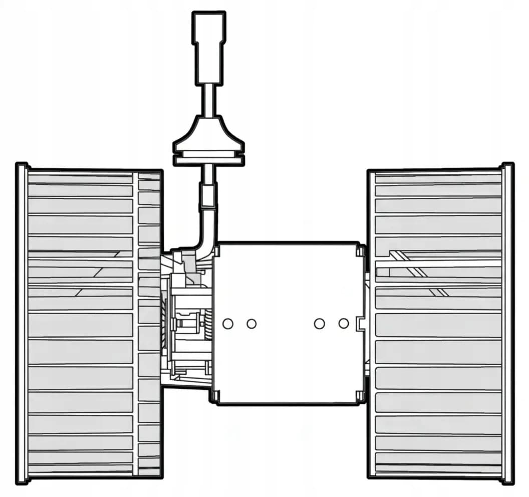 Ventilador interior Denso DEA12001 nuevo