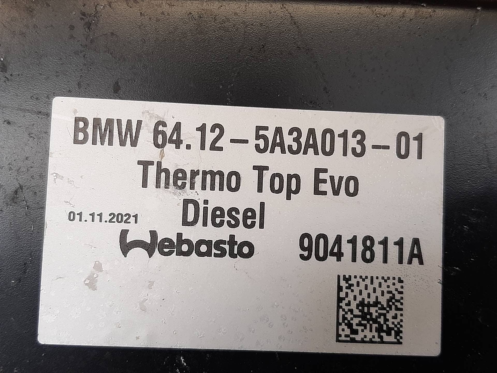 Webasto para BMW 3 G20 G21, 4 G22 G26 - 28 km usado 6