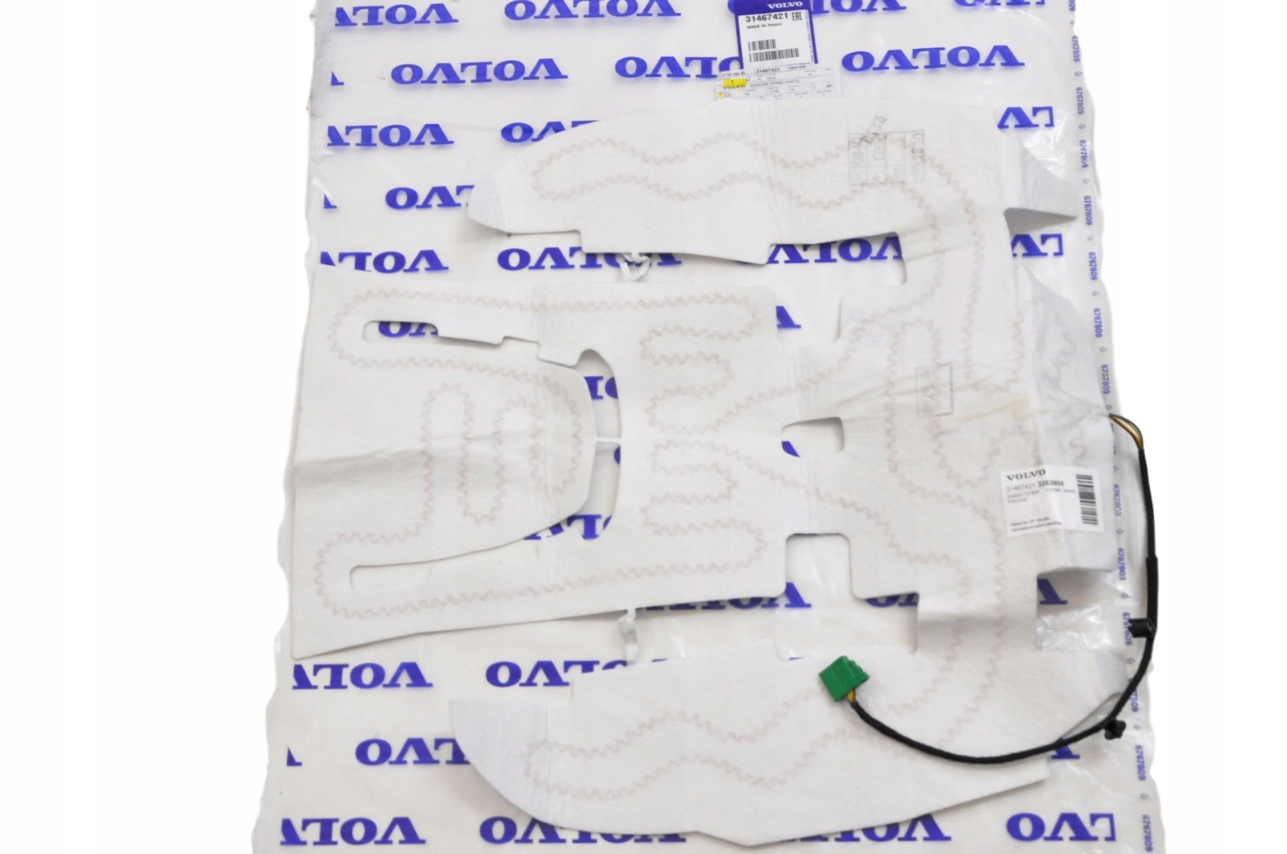 Almohadilla calefactora para asiento Volvo V40 V40CC OE nuevo
