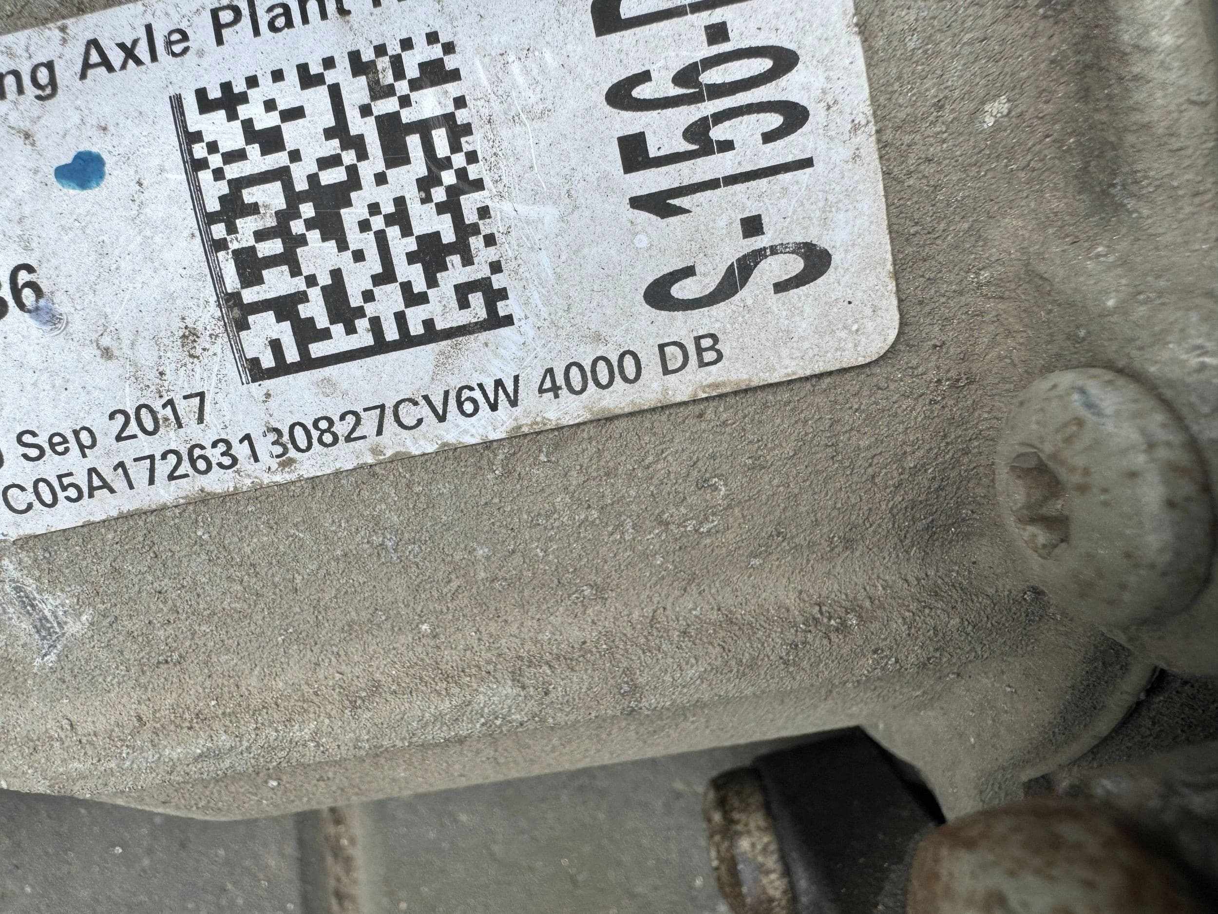Puente trasero diferencial Ford Kuga MK2 CV6W-4000-DB usado 2