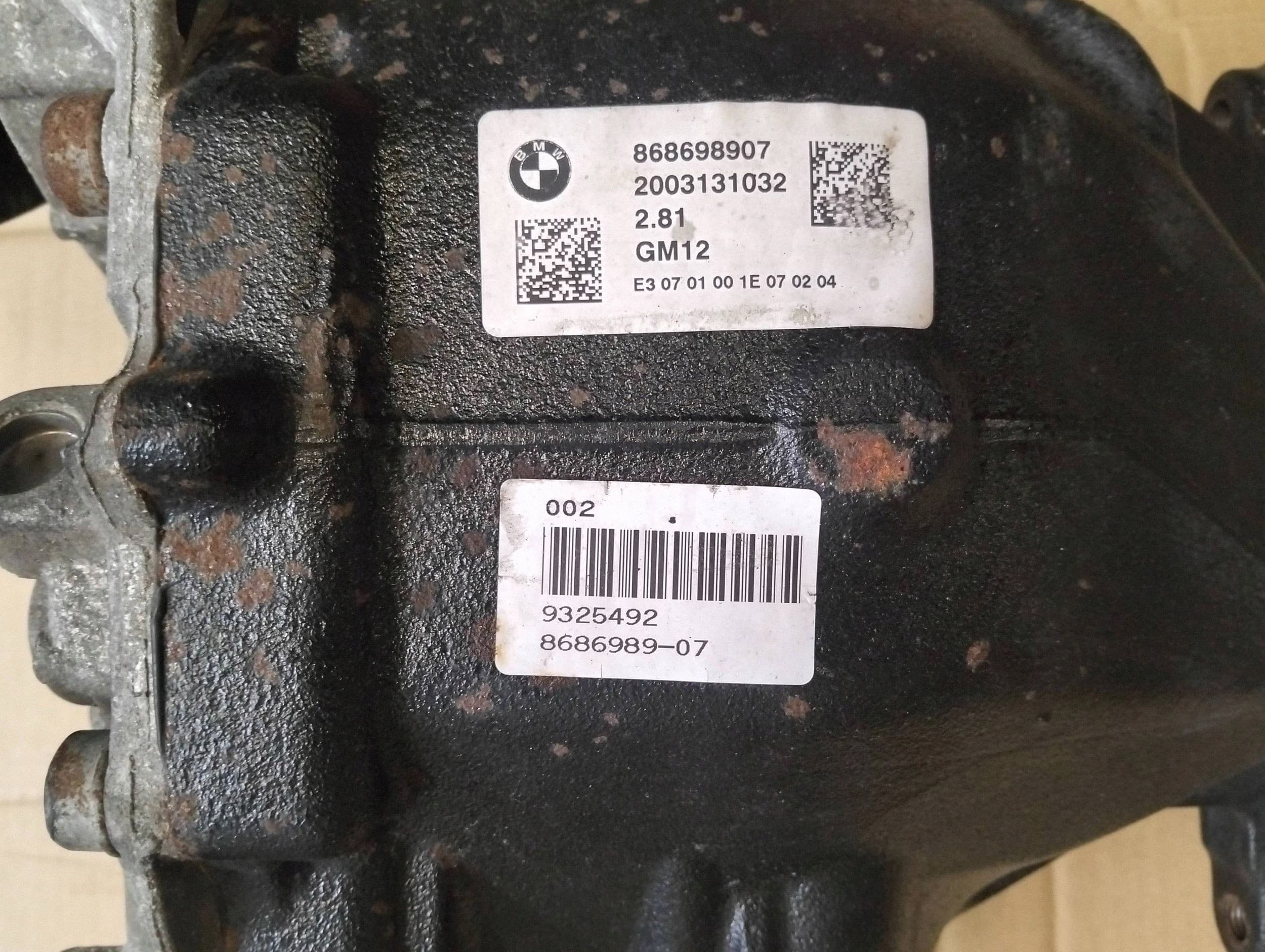 Diferencial Trasero BMW Serie 3 G20 G21 8686989 2.81 usado 7
