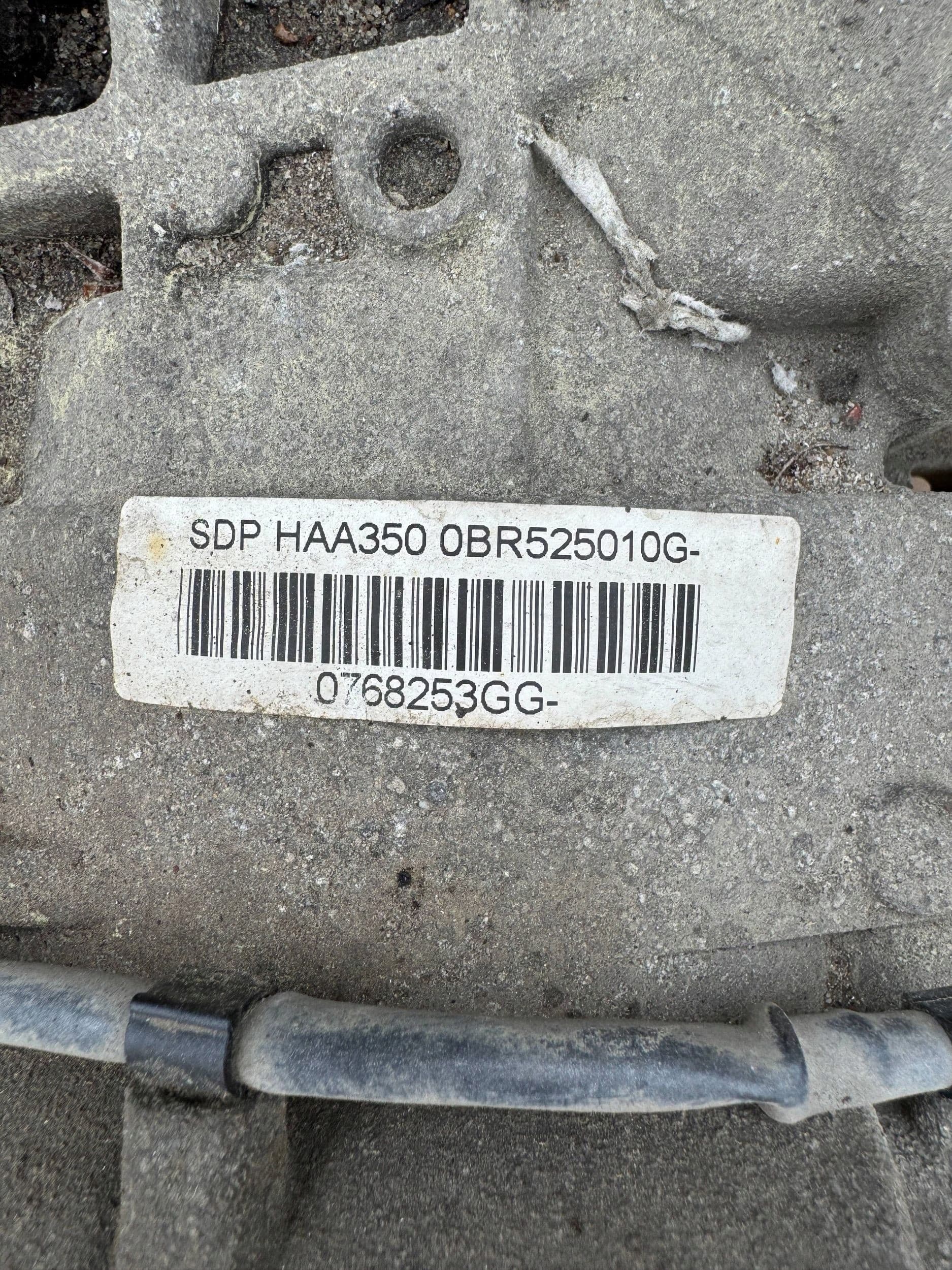 Diferencial Trasero Skoda Superb B6 (3T) 0BR525010G usado 2