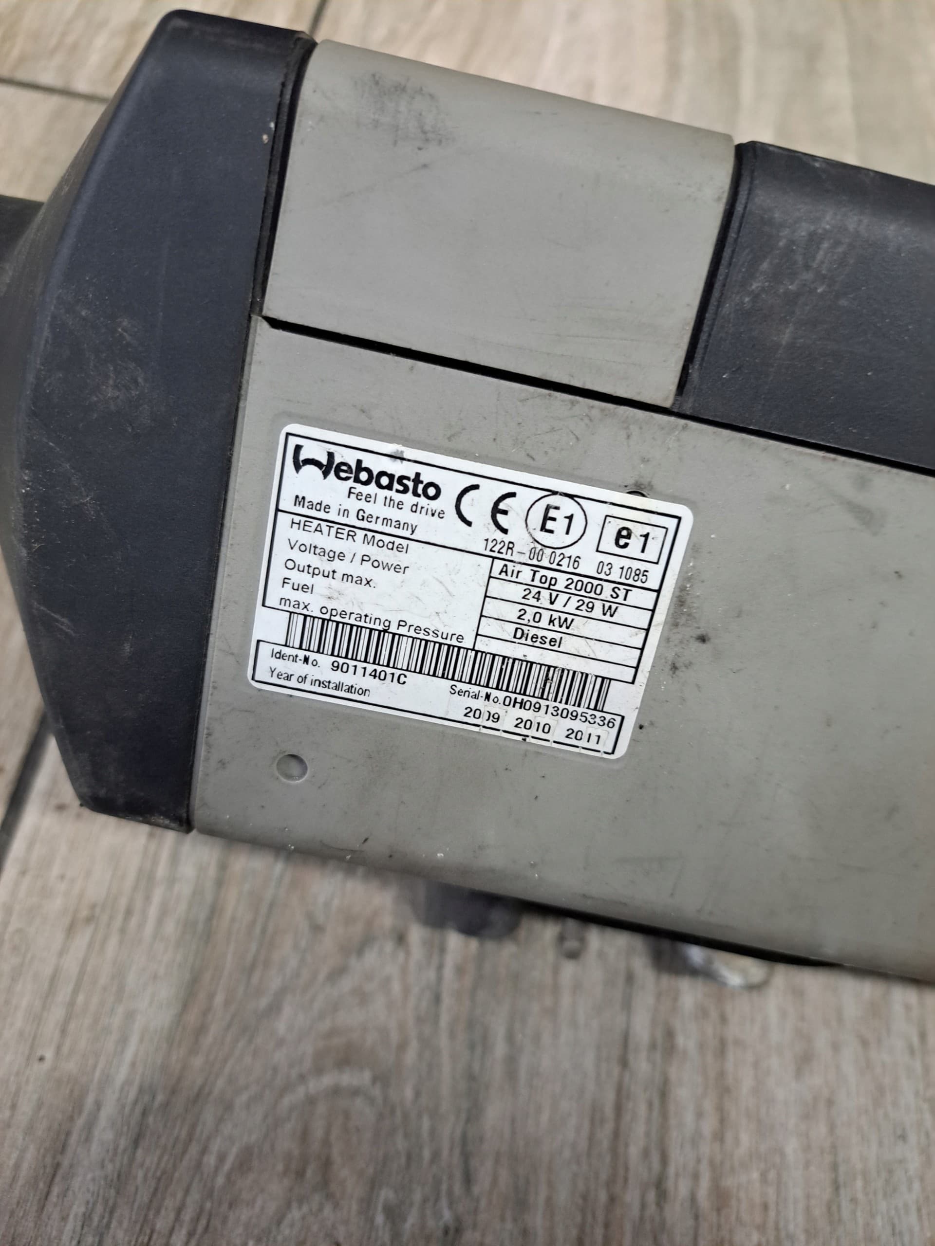 Calefactor Webasto Air Top 2000 ST para Volvo FH 13 FM 13 usado 4