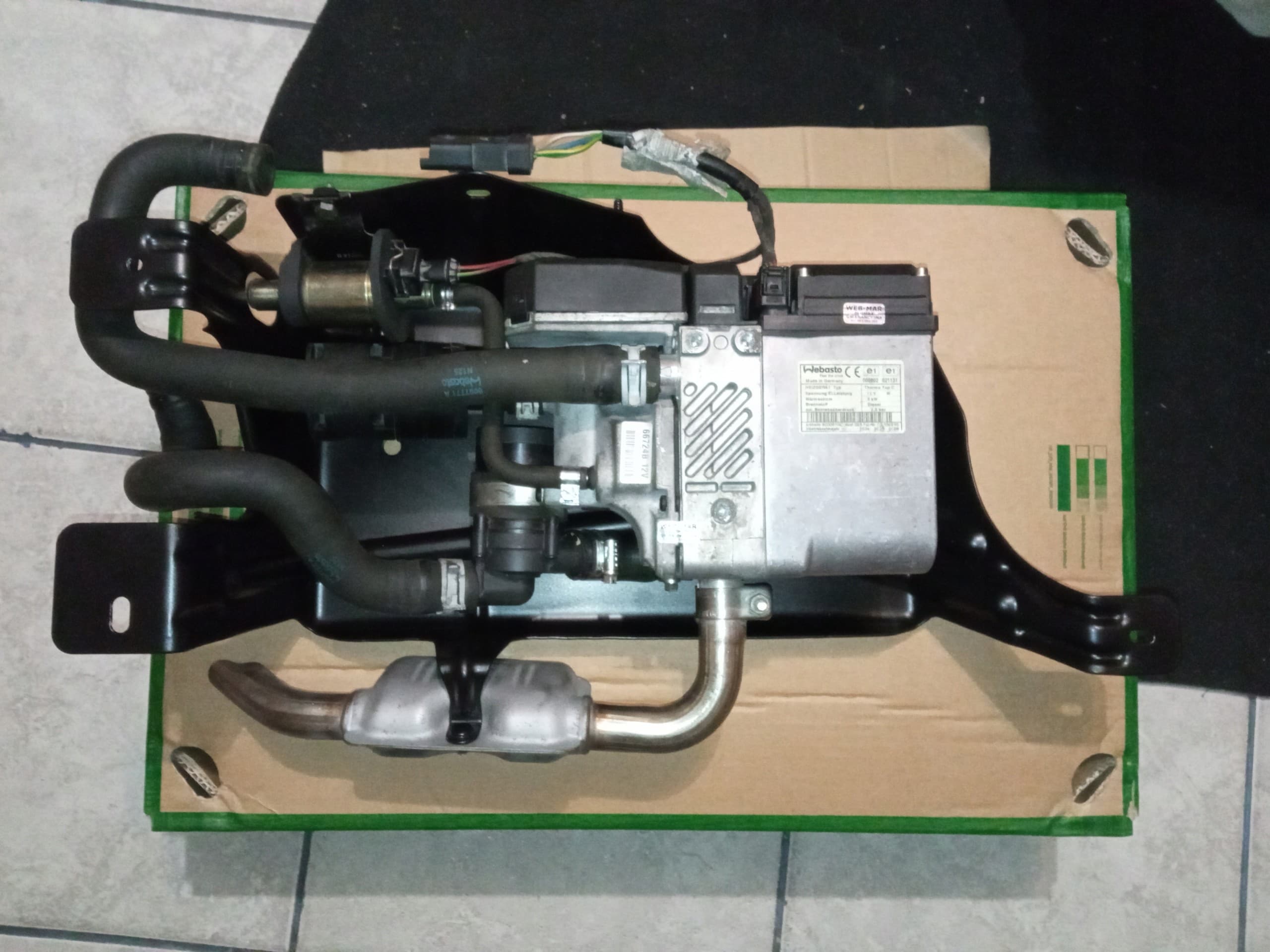 Webasto C8 para Phedra, Scudo, Expert 807, Jumpy, Ulysse reacondicionado 5