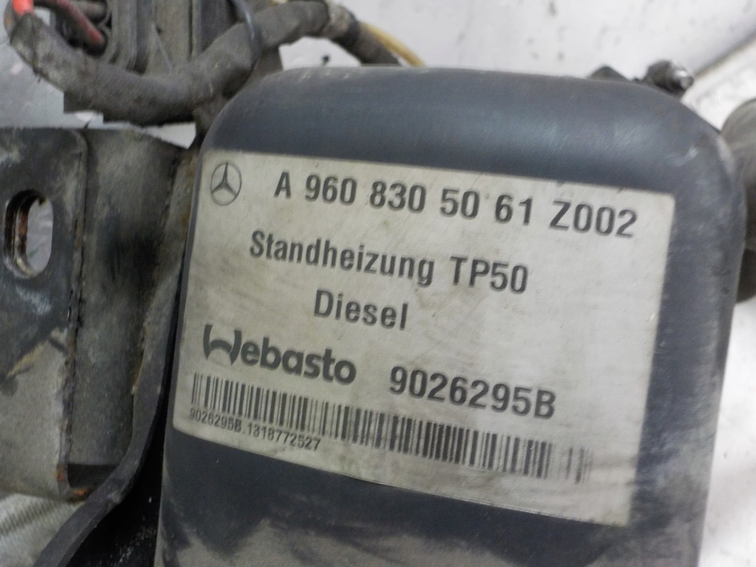 Webasto para Mercedes Actros MP4 usado 3
