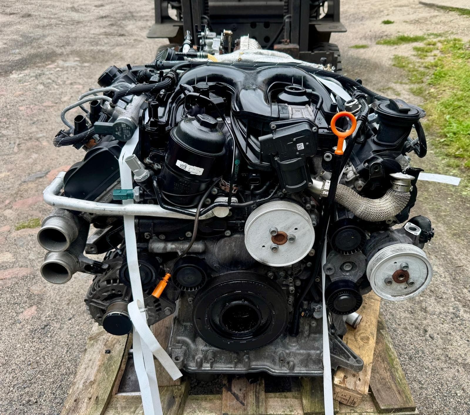 Motor Completo Audi Q7 Porsche 3.0 TDI Cjg Cjga Crc Crca usado 2