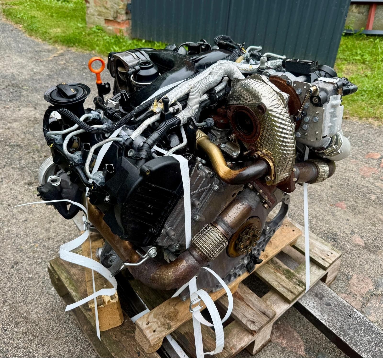 Motor Completo Audi Q7 Porsche 3.0 TDI Cjg Cjga Crc Crca usado 6