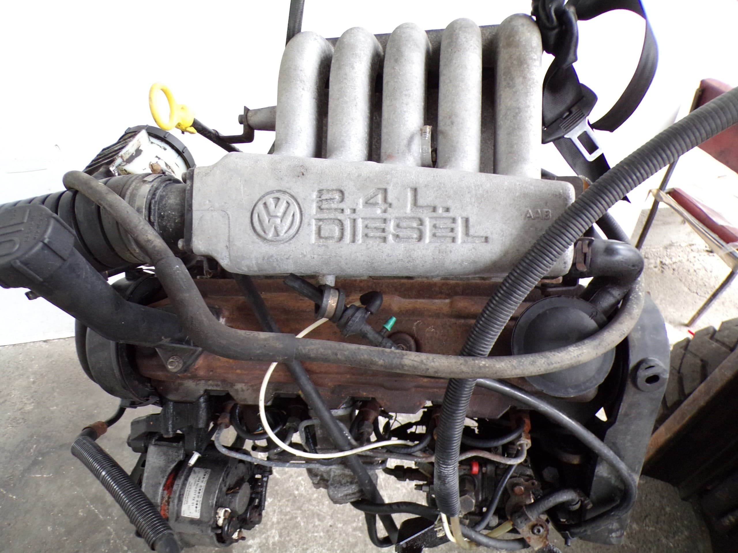Motor Volkswagen Transporter T4 2.4D Aab con Bajo Kilometraje usado 3