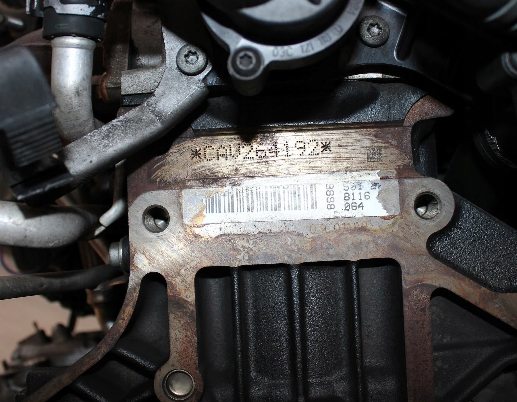 Motor de gasolina VW Golf VI 1.4 TSI Cav usado 6
