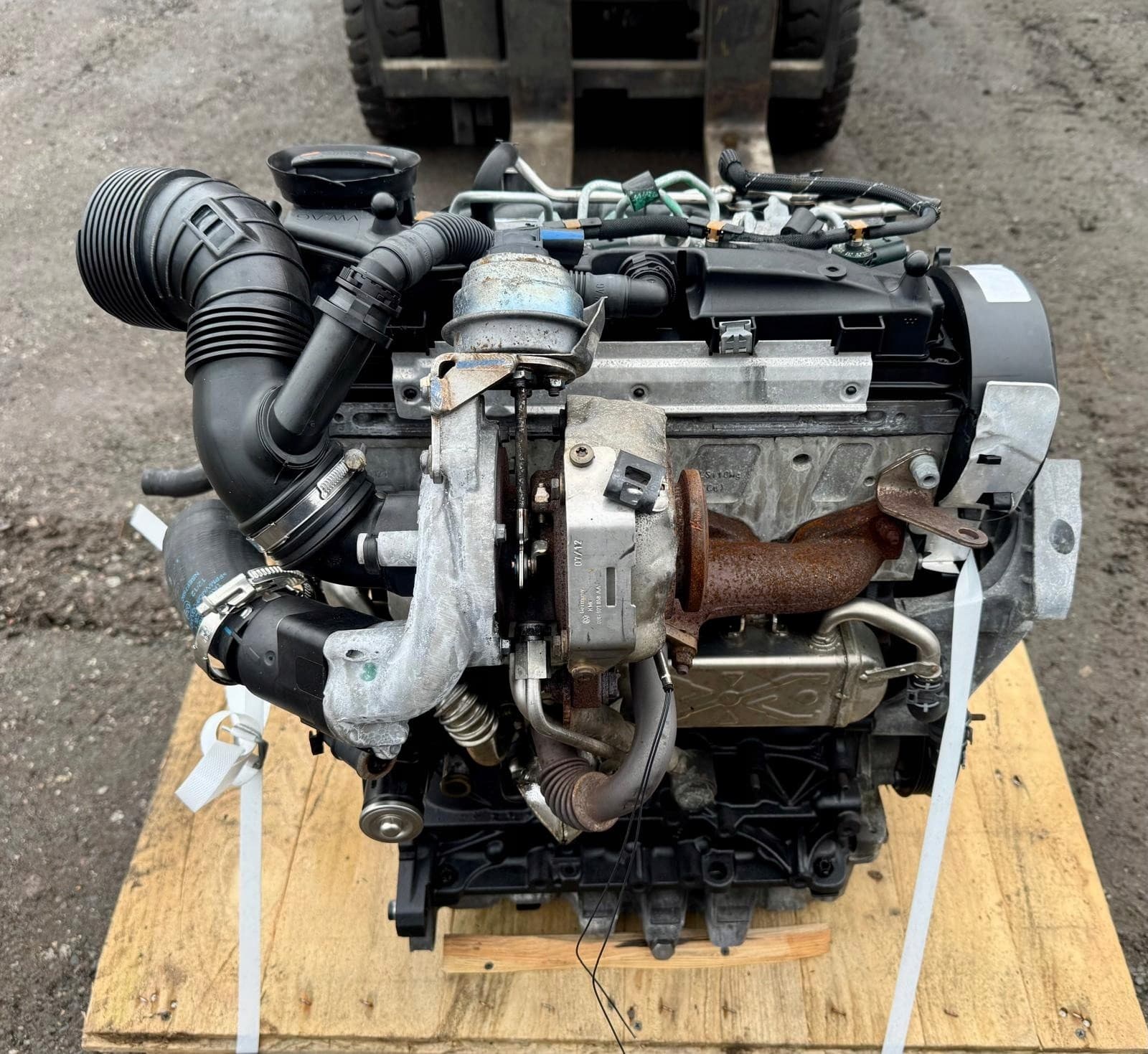 Motor Completo VW Seat Skoda Audi 2.0 Cfg Cfj usado 4