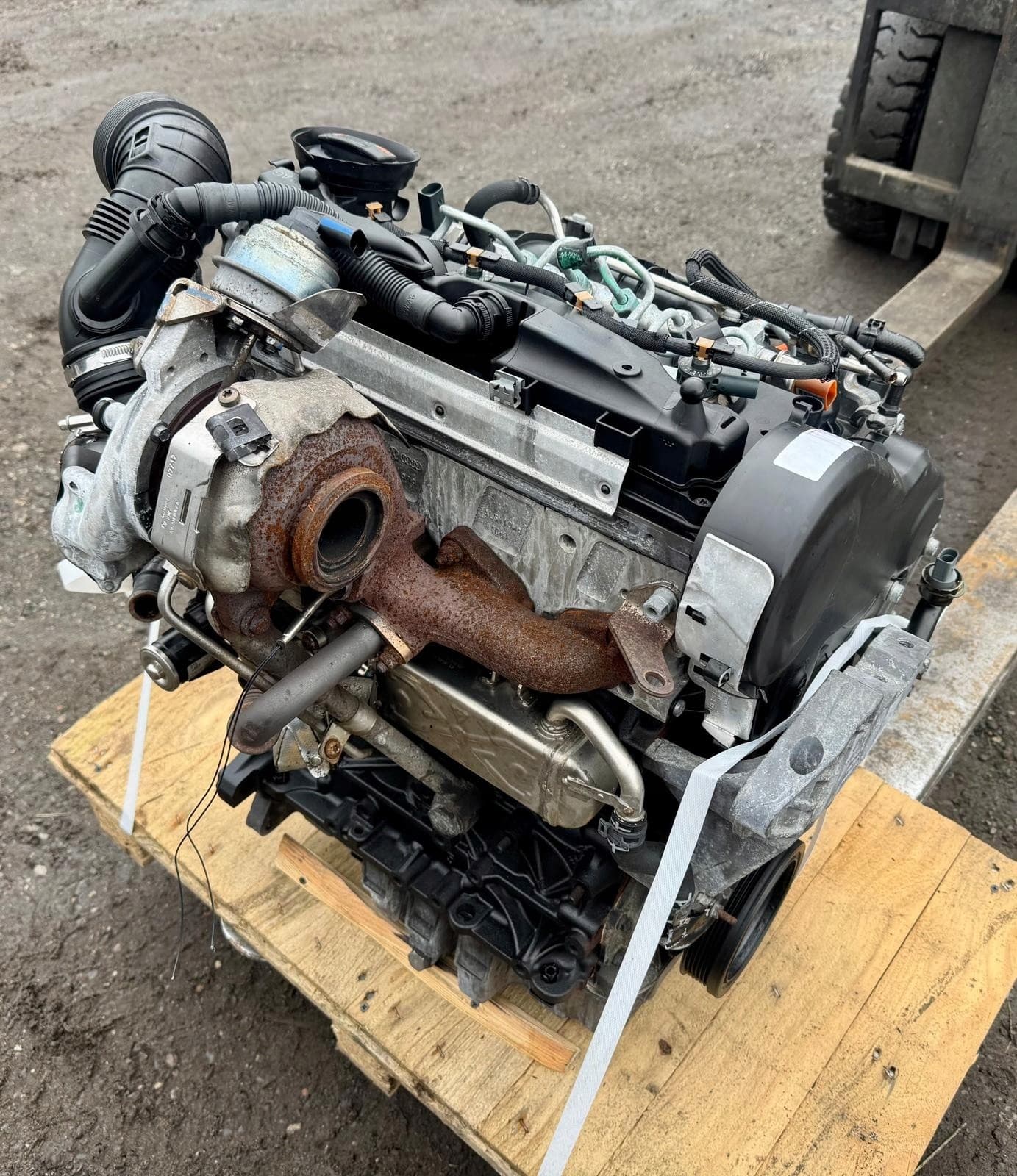Motor Completo VW Seat Skoda Audi 2.0 Cfg Cfj usado 5