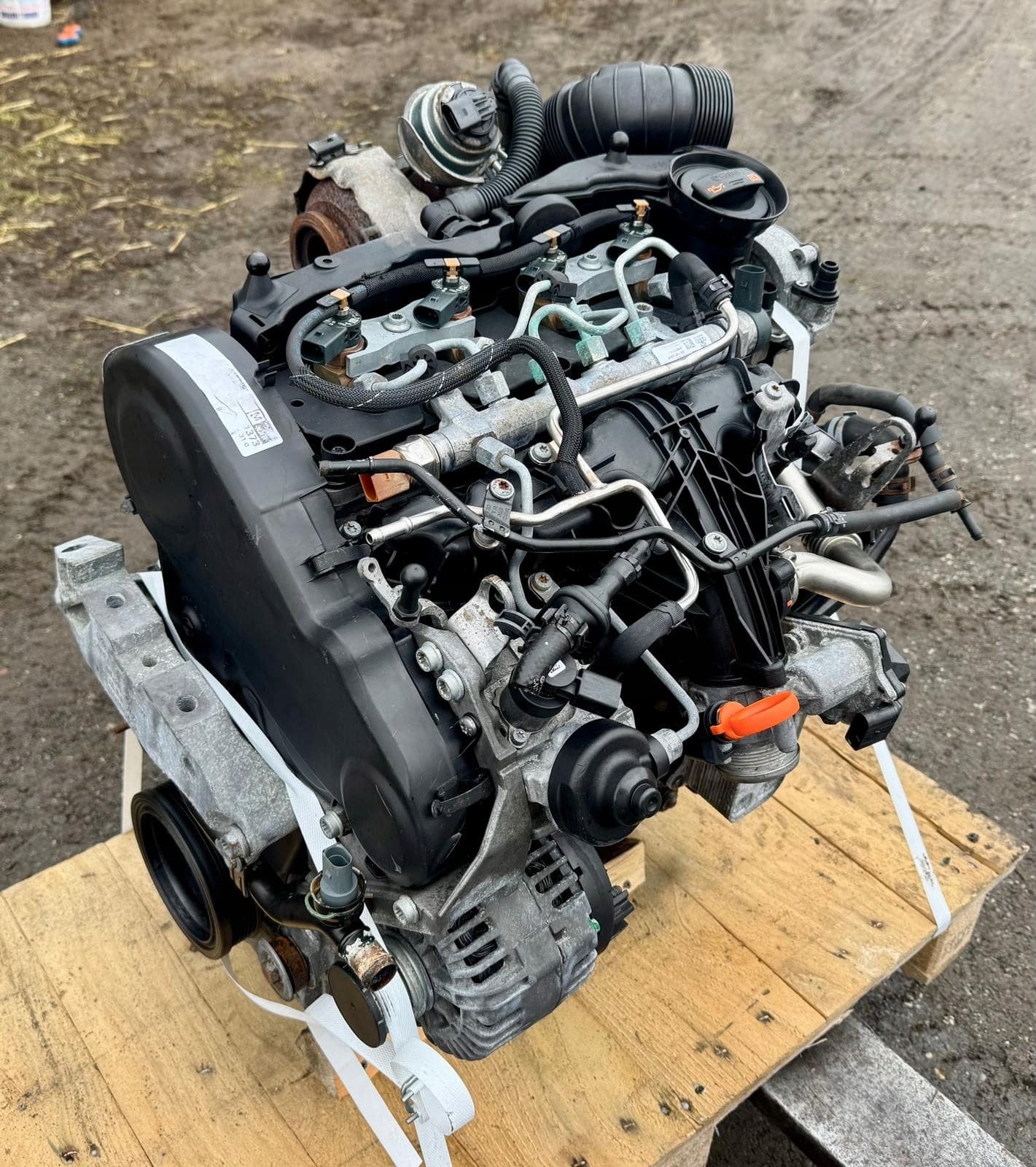 Motor Completo VW Seat Skoda Audi 2.0 Cfg Cfj usado 6