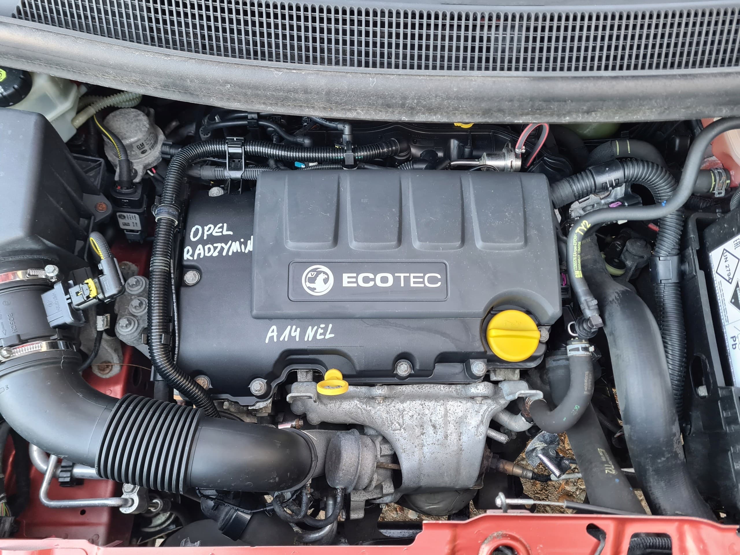 Motor 1.4 Turbo A14NEL 120CV Opel Zafira C usado