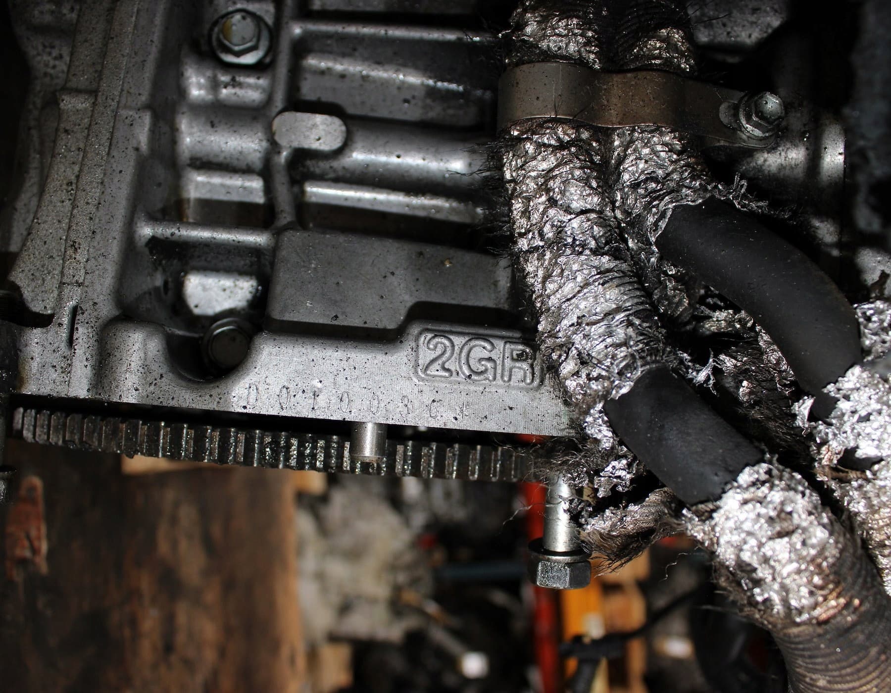 Motor de gasolina Toyota Sienna Iii 3.5 V6 2GR usado 6
