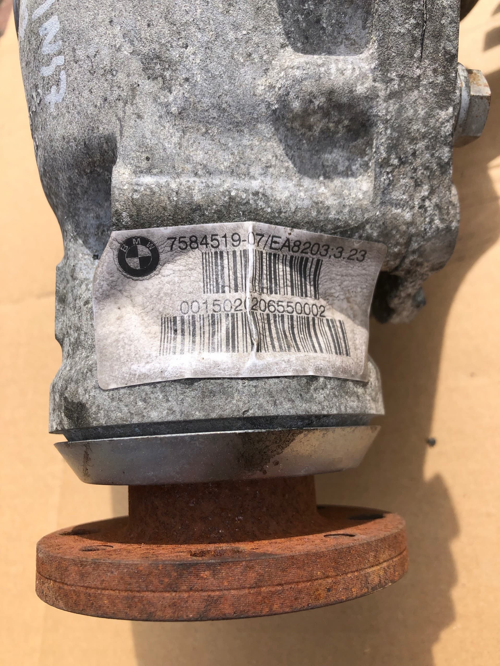 Puente delantero BMW F30 F31 F33 F36 3.23 7584519 usado 3