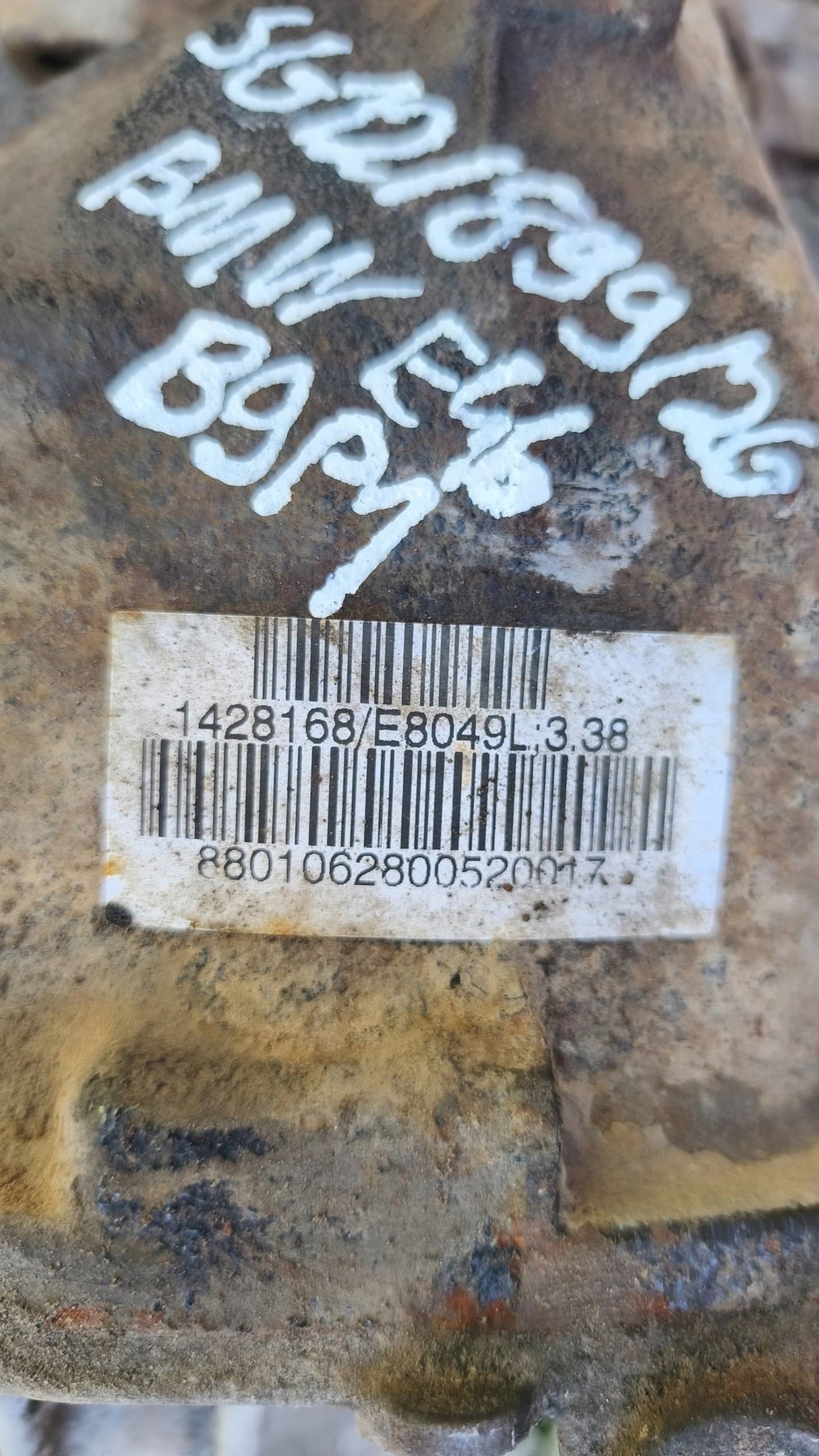 Difusor de diferencial BMW E46 318i 2001 1428168/E8049L 3.38 usado 3