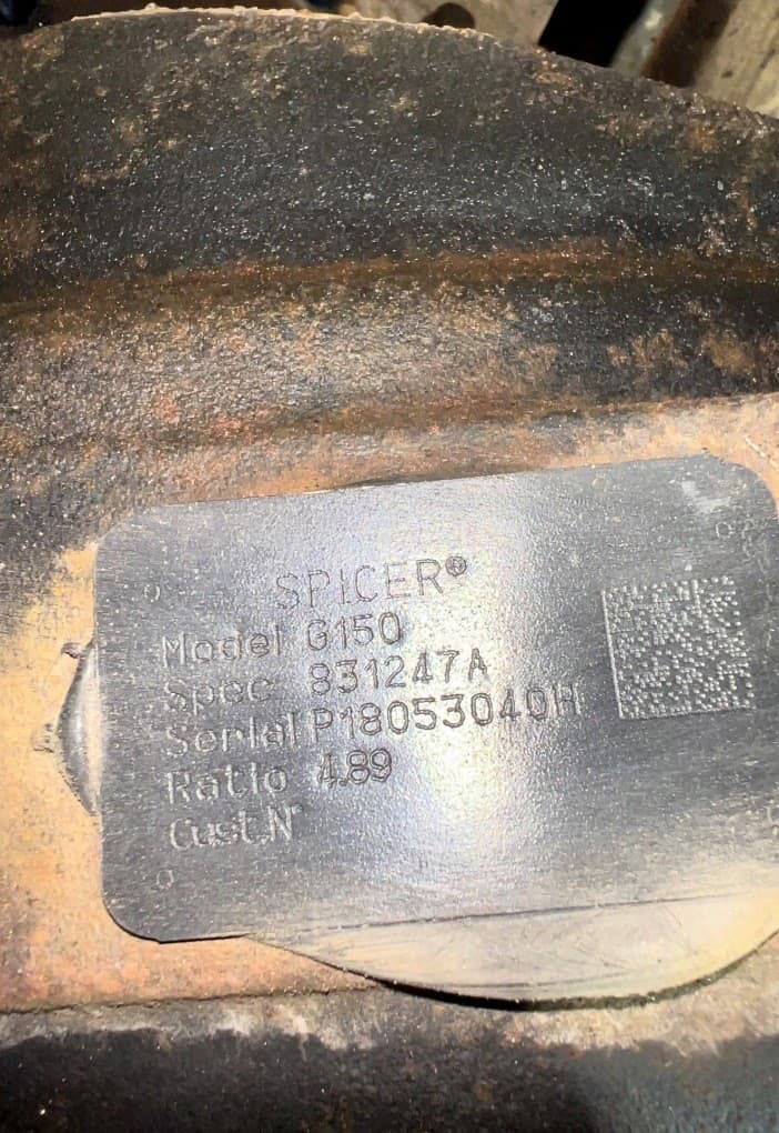 Diferencial Linkker 831247A, eje motriz usado 6