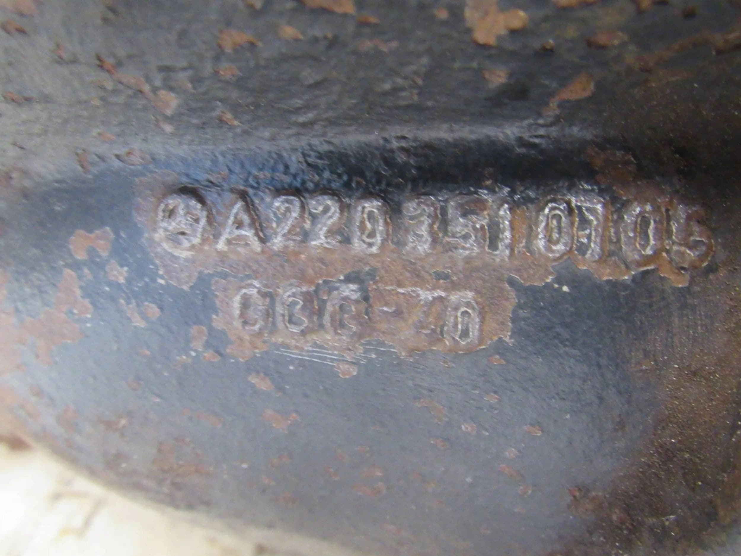 Puente diferencial trasero 2.65 para Mercedes-Benz S W220 usado 5