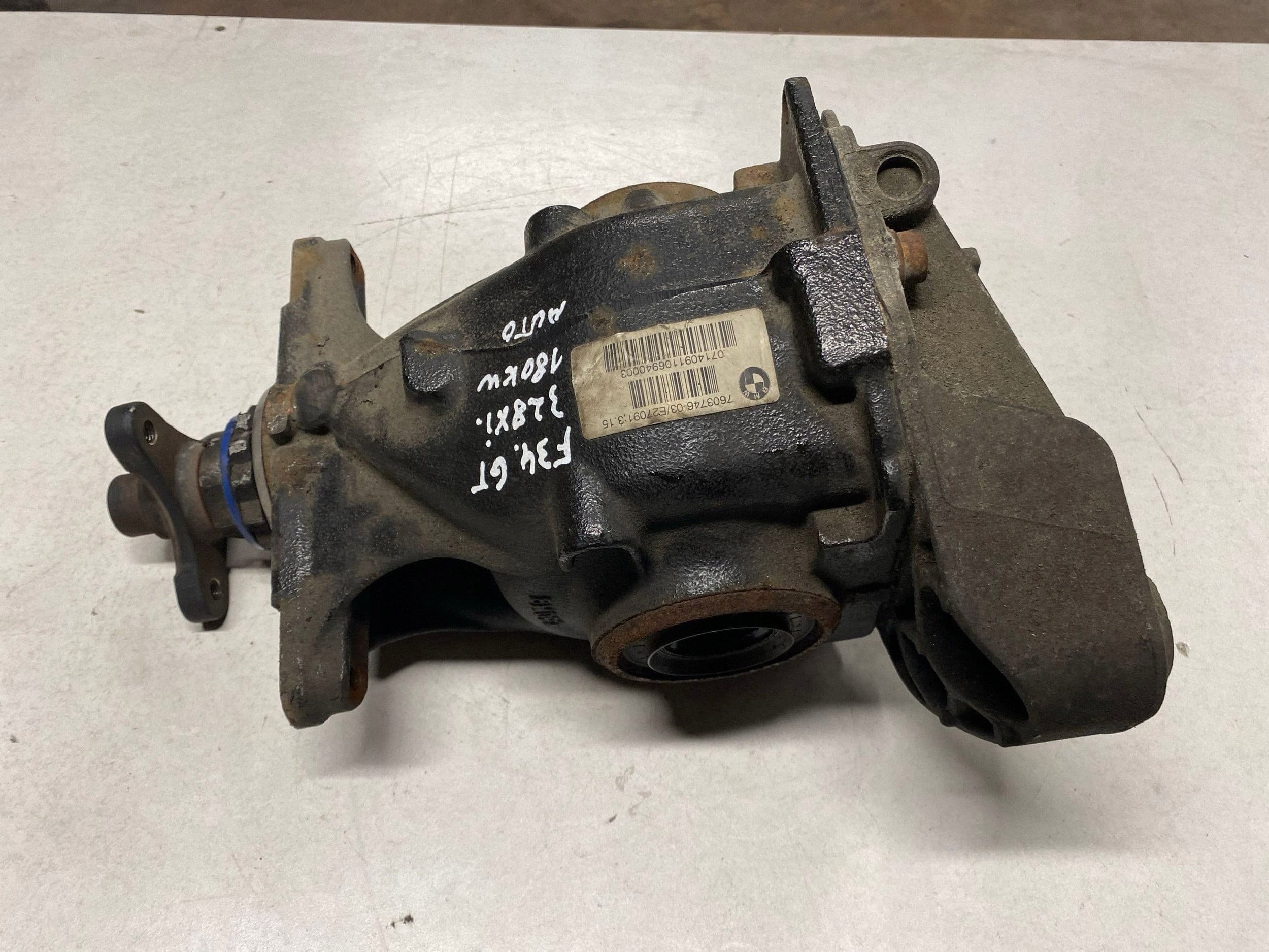 Diferencial Trasero Original BMW 3 GT F34 2014 7603746 usado 4