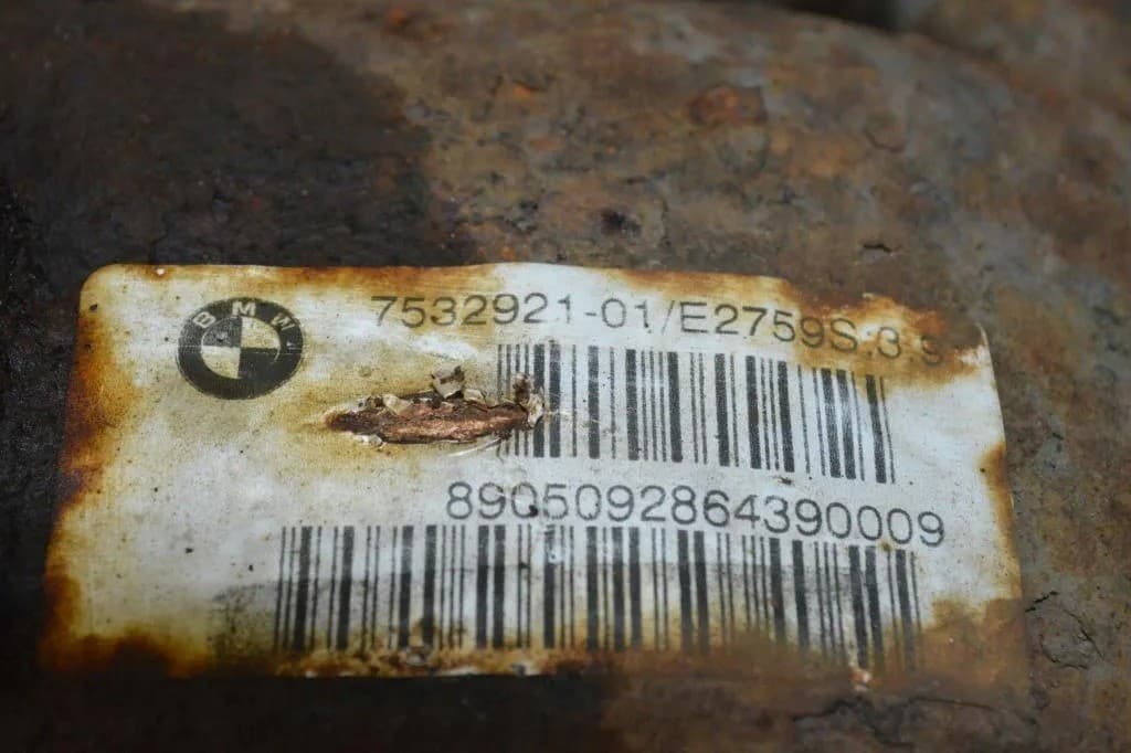 Reductor trasero BMW Serie 3 (E90) 7532921 2.5L gasolina 2010 usado 3