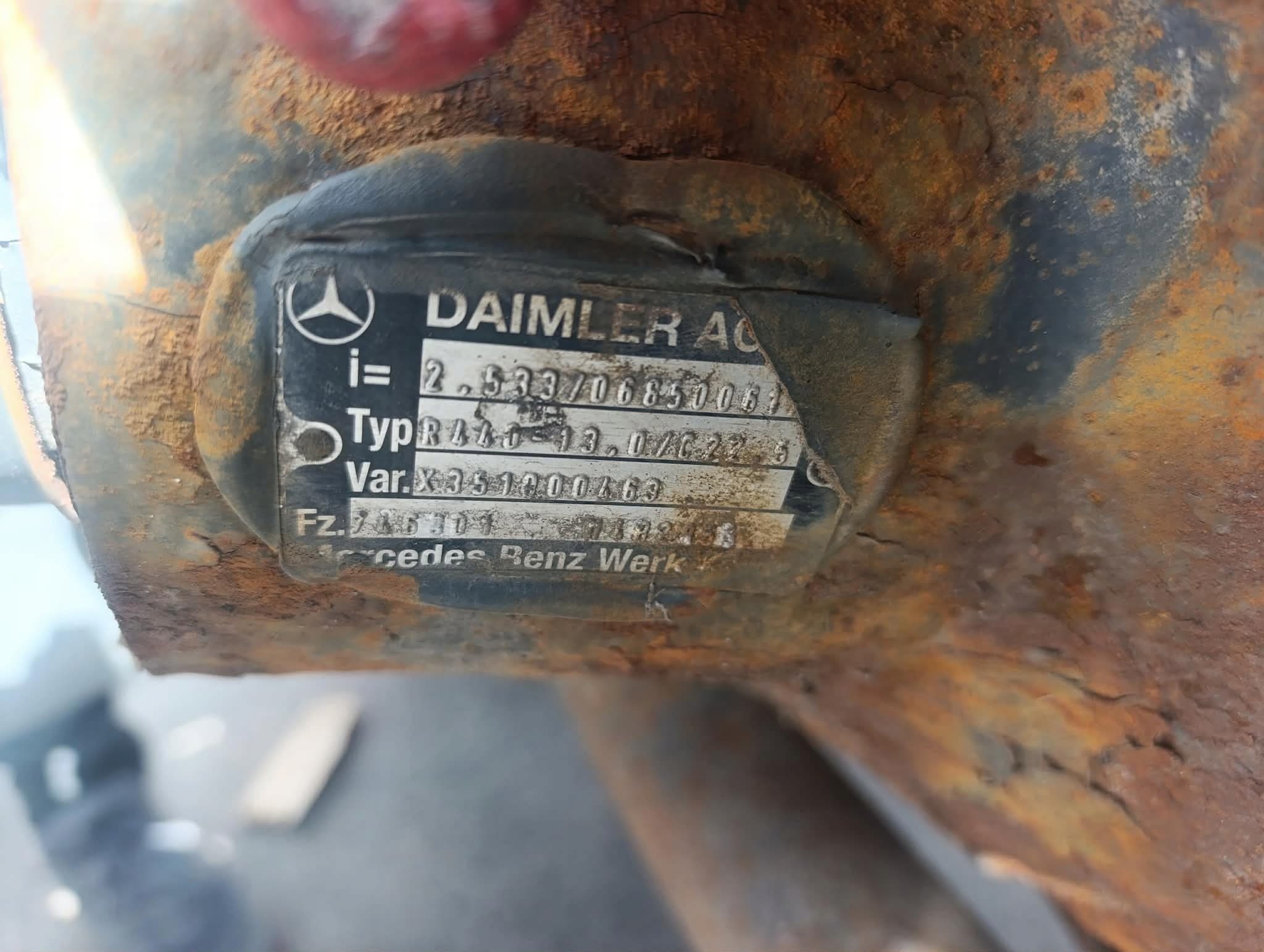 Cartucho de puente Mercedes Actros MP4 R440 2.53 usado 2