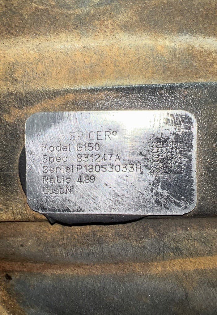 Diferencial Linkker 831247A, eje motriz usado