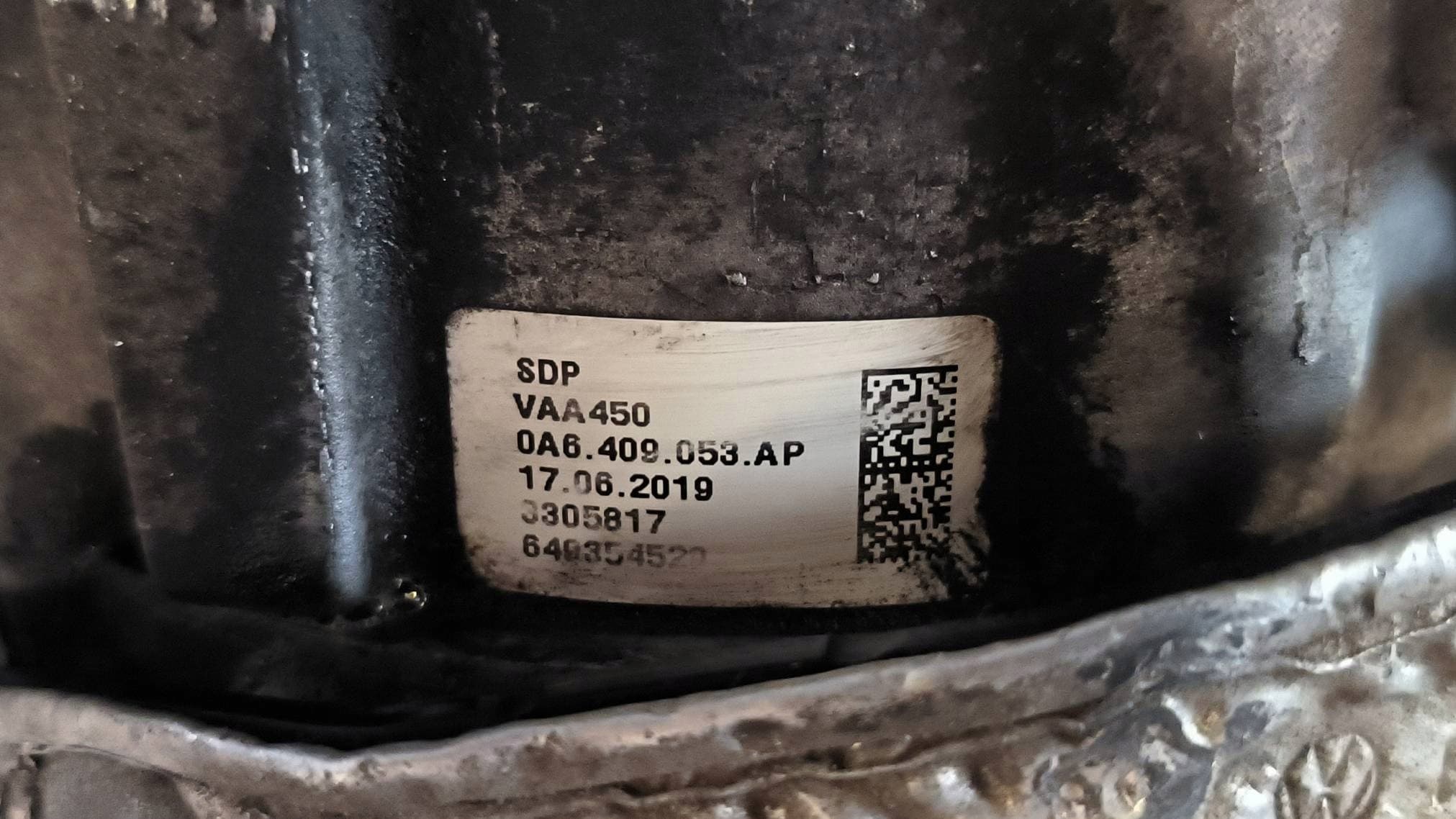 Diferencial delantero 0A6409053AP Audi Q3 II 83A usado 5