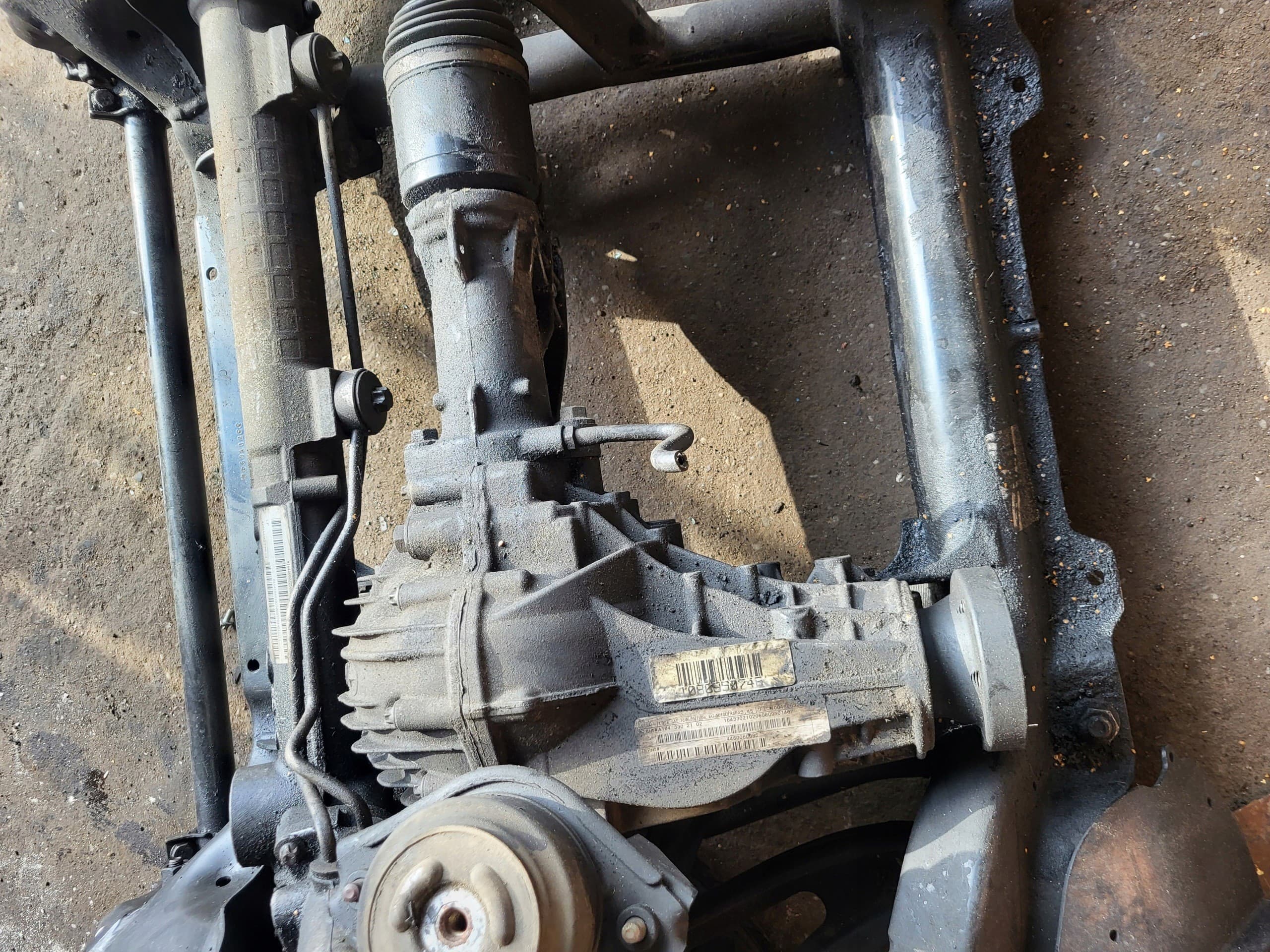 Puente delantero diferencial Mercedes ML W164 X164 3.45 OE usado 2