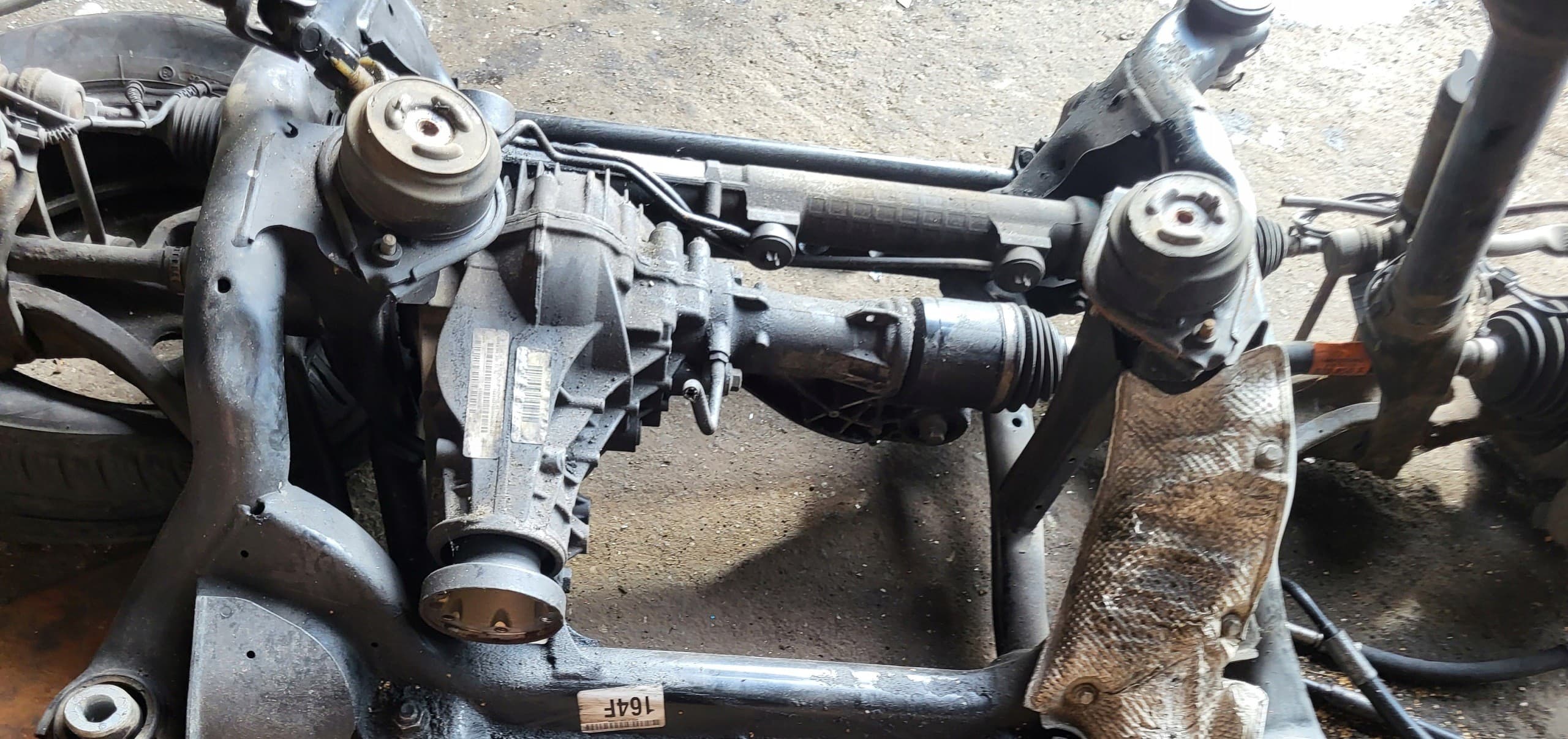 Puente delantero diferencial Mercedes ML W164 X164 3.45 OE usado 4