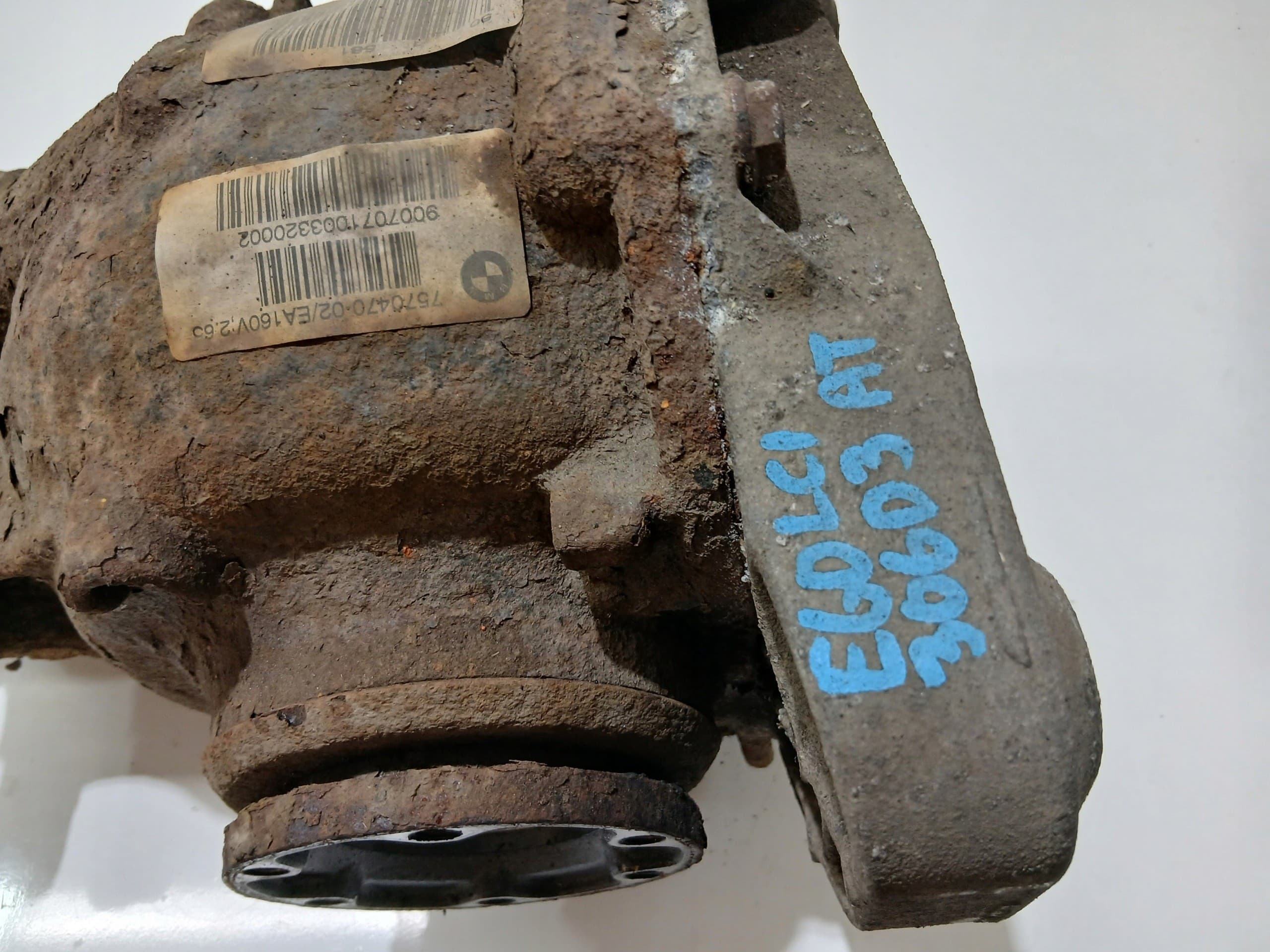 Puente diferencial BMW E60 Lift 3.0D 7570470 2.65 usado 3