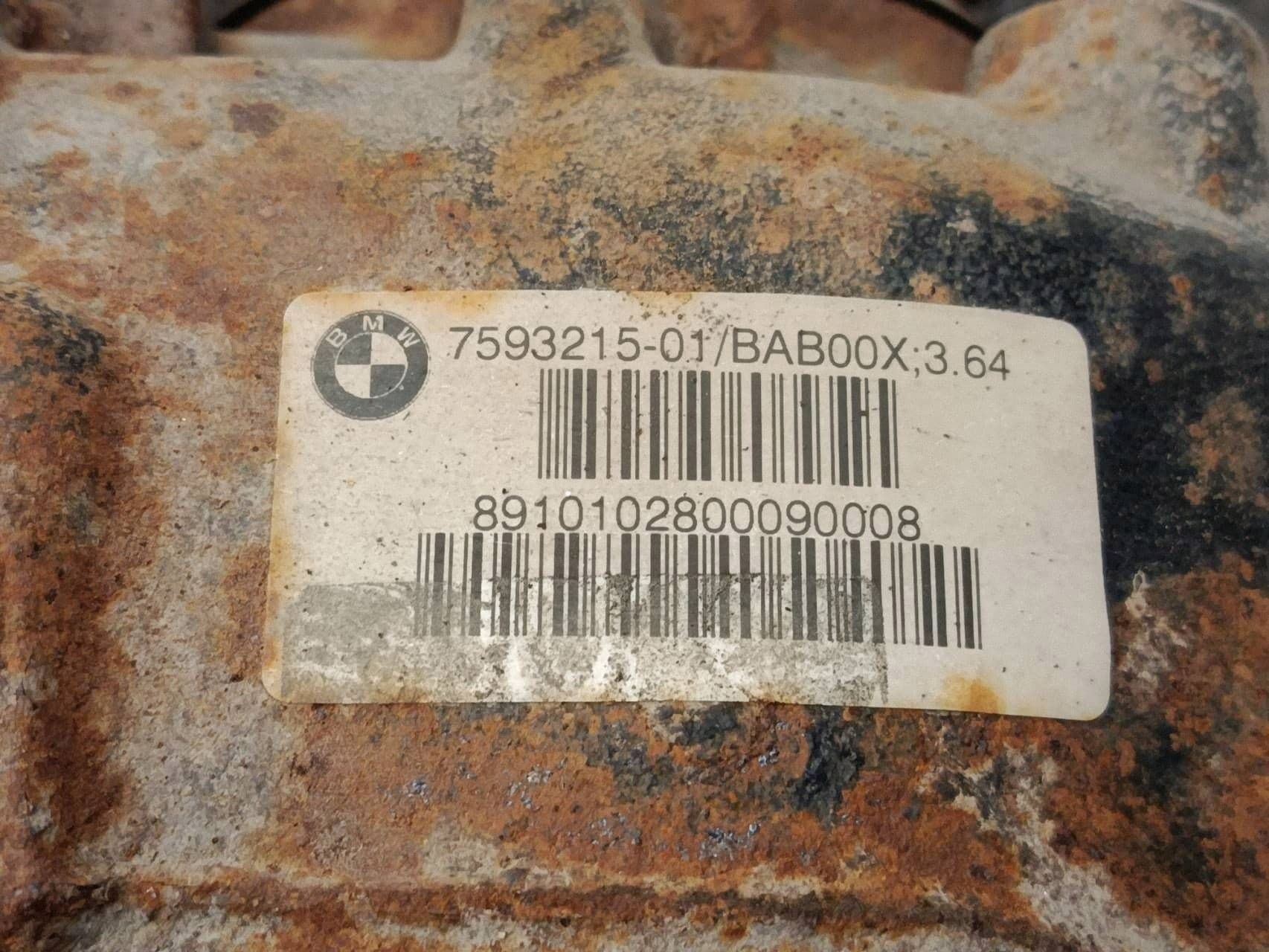 Diferencial Trasero BMW X1 E84 7593215 usado 10