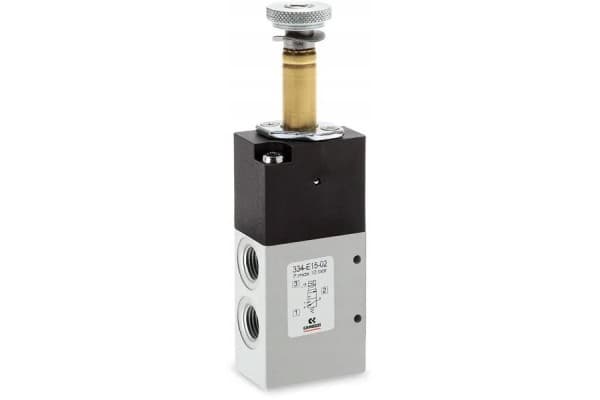 Válvula electromagnética 3/2 vías Camozzi usado