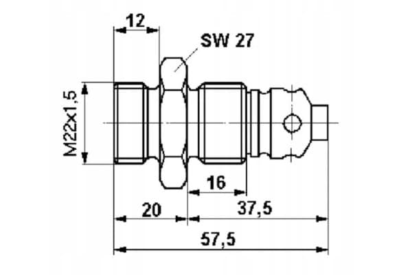 Válvula de retención Wabco 4340210000 usado 4