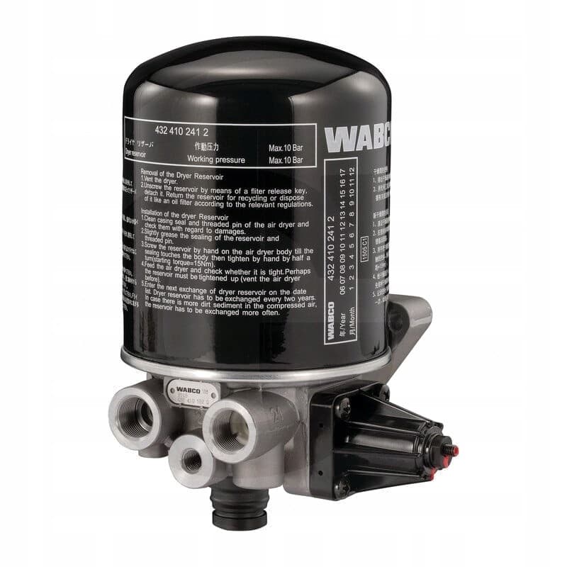 Wabco 4324101520 Secador de aire para sistema neumático nuevo 2