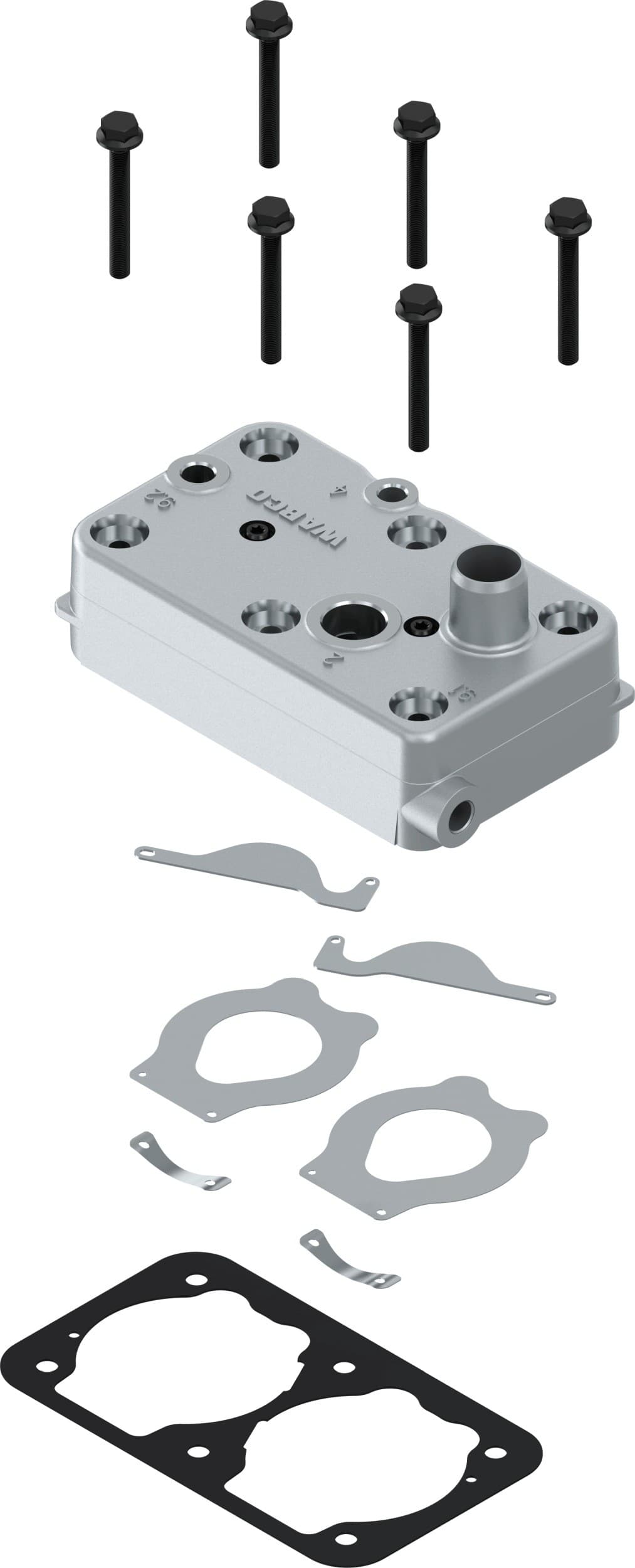 Kit de reparación para compresor de aire Wabco 4126360012 nuevo 3
