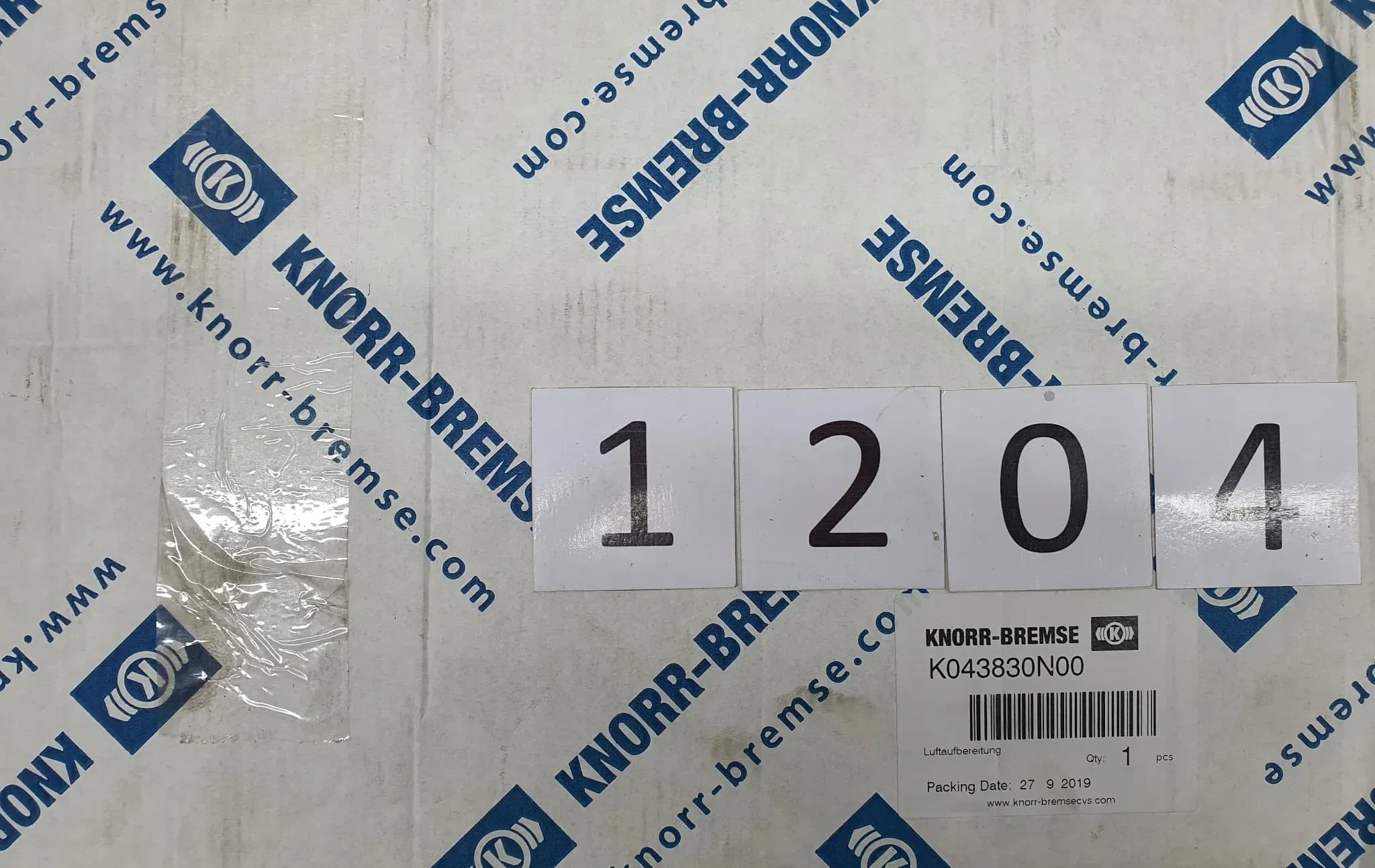 Unidad de Preparación de Aire Knorr-Bremse K043830N00 nuevo 4