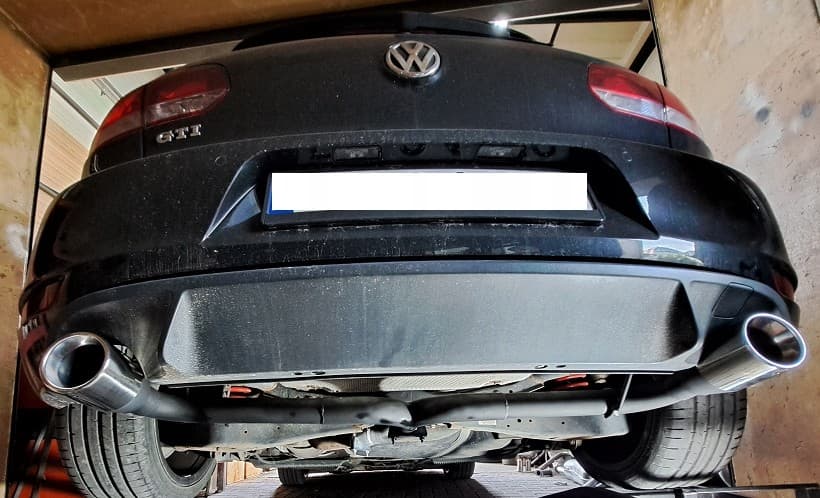 Silenciador Deportivo Directo VW Golf 6 VI R 1.8-2.5 GTI TSI nuevo 3