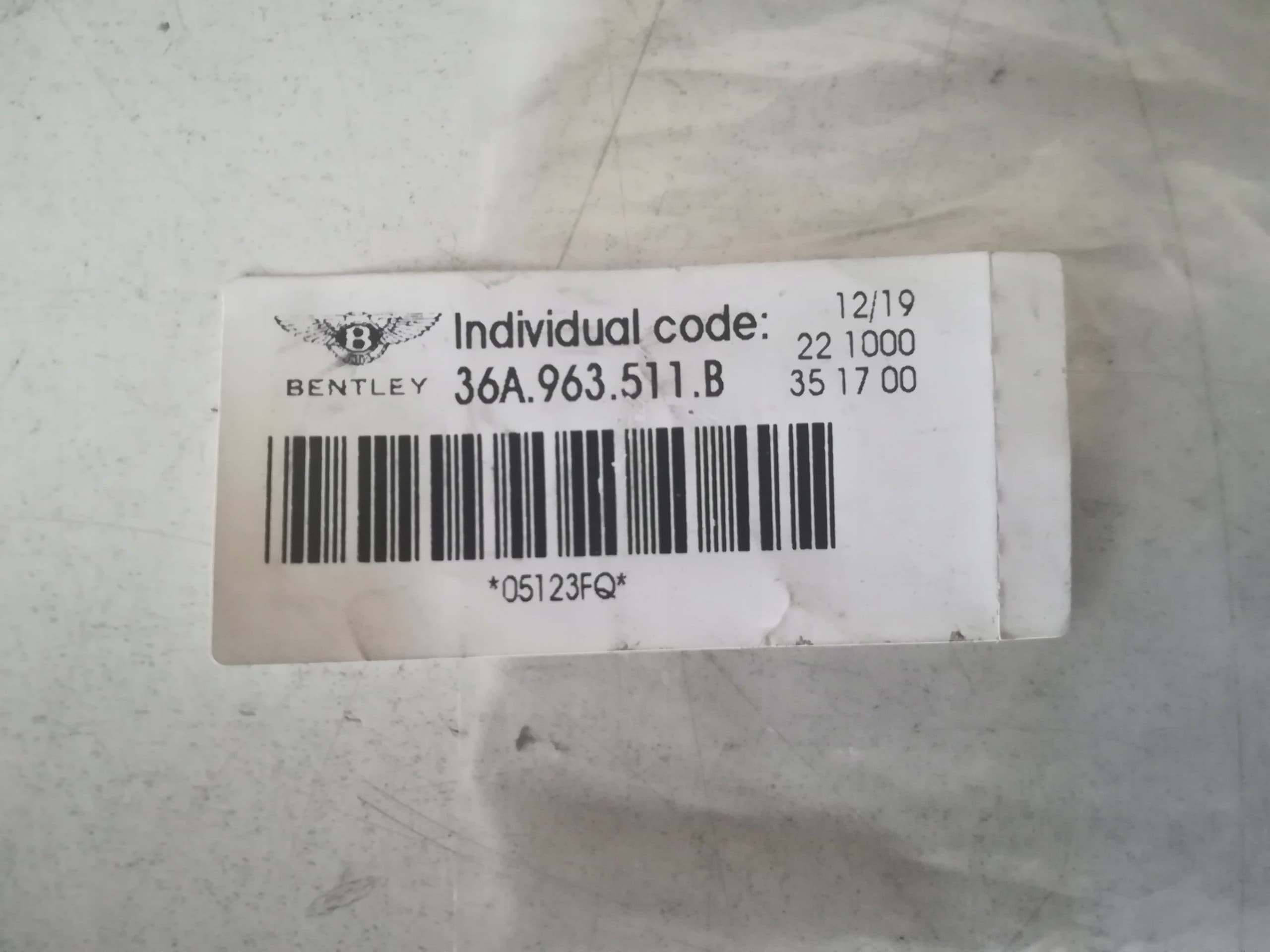 Mando a distancia para Webasto Bentley 36A963511B nuevo 2