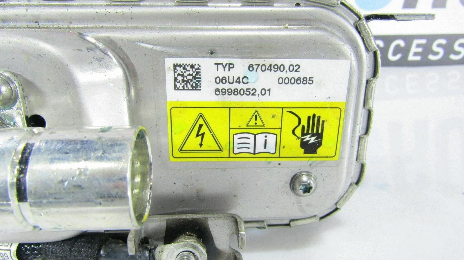 Calentador de Bloque de Motor BMW 5 G30 G31 G38 64126998052 usado 9