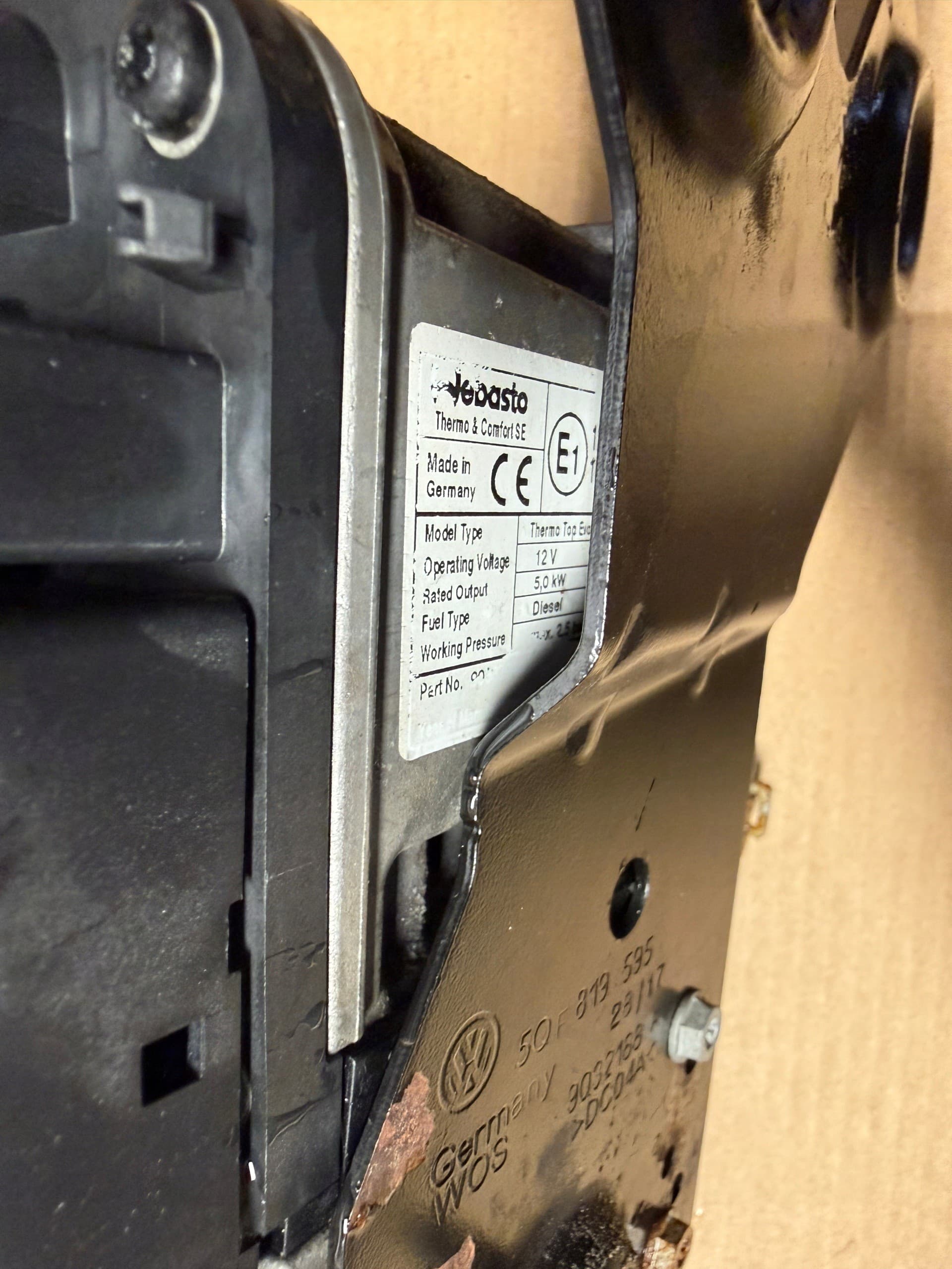 Webasto Thermo Top Evo VW Tiguan Skoda Kodiaq 5QF815005N usado 5