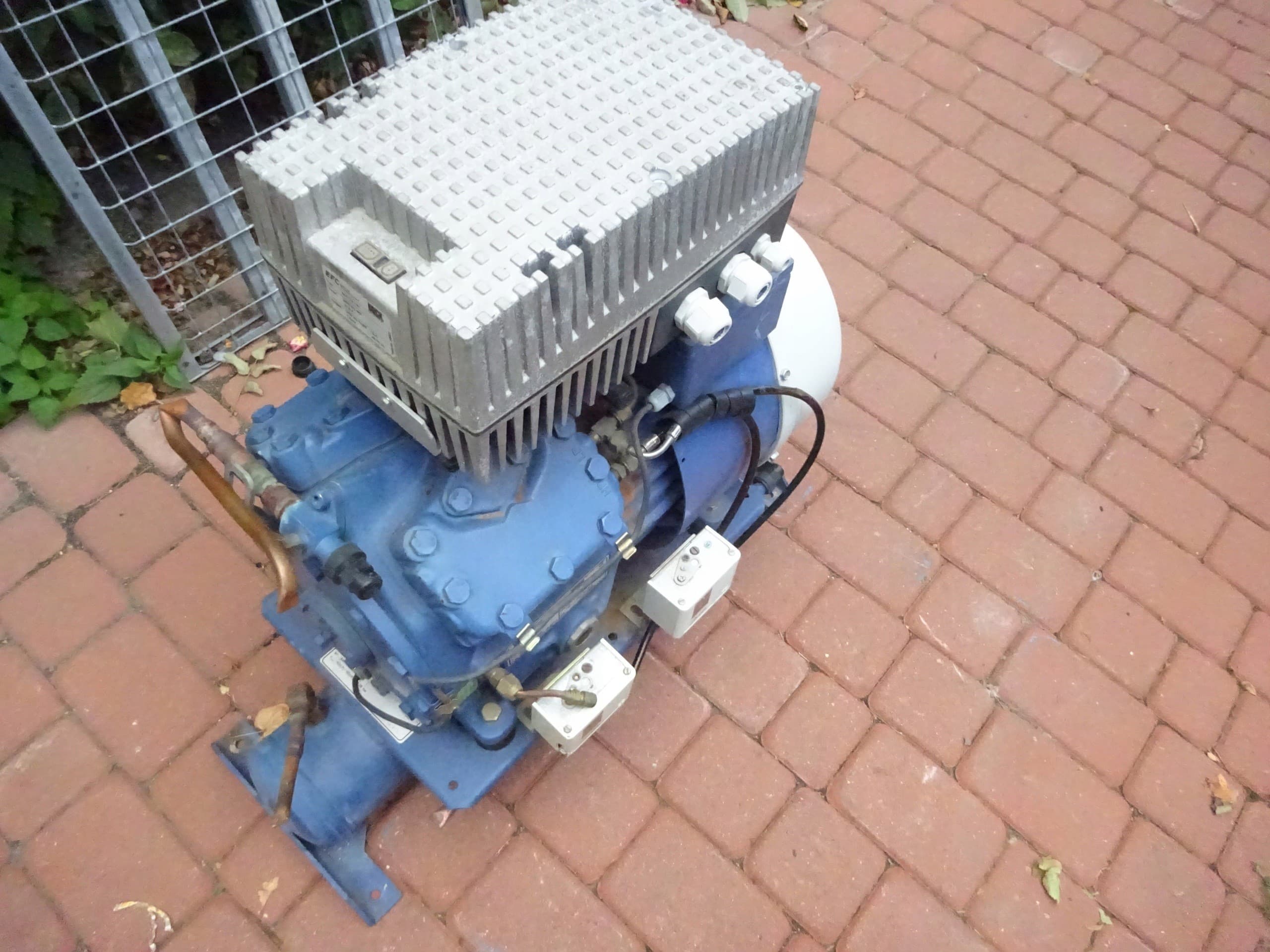 Compresor semihermético alternativo Bock HGX34P/315-4 usado 2