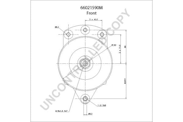 Alternador para Schmitz nuevo 3