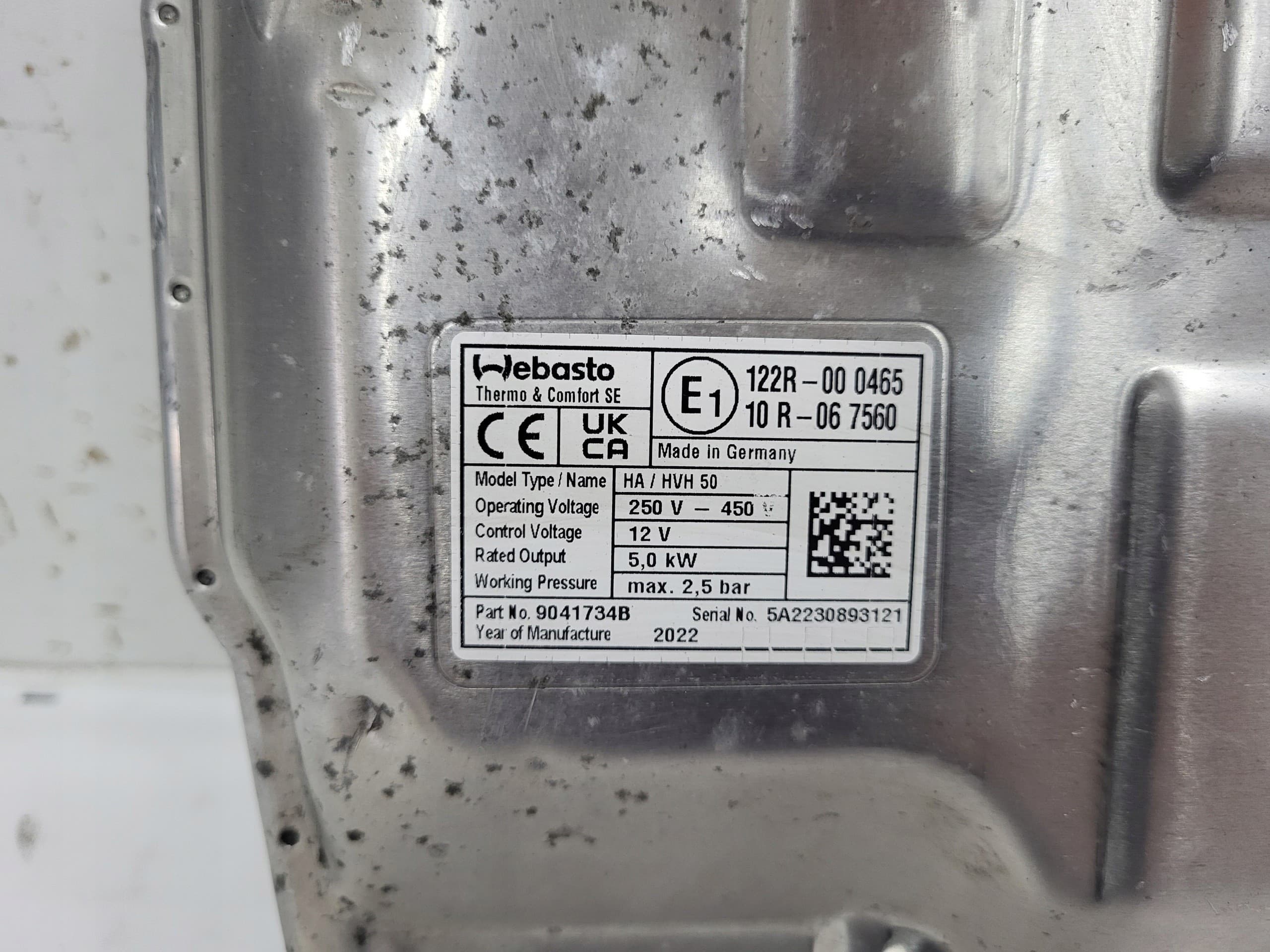 Calefactor Webasto para Volvo V60, XC60, XC90 II 31418830 usado 2