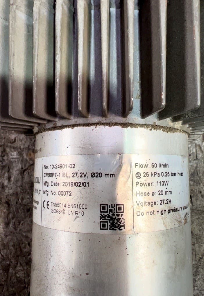 Bomba de Refrigerante Circulante Linkker 102490102 usado