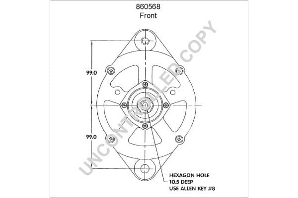 Alternador para Cummins nuevo 2