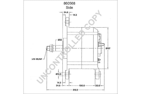 Alternador para Cummins nuevo 4