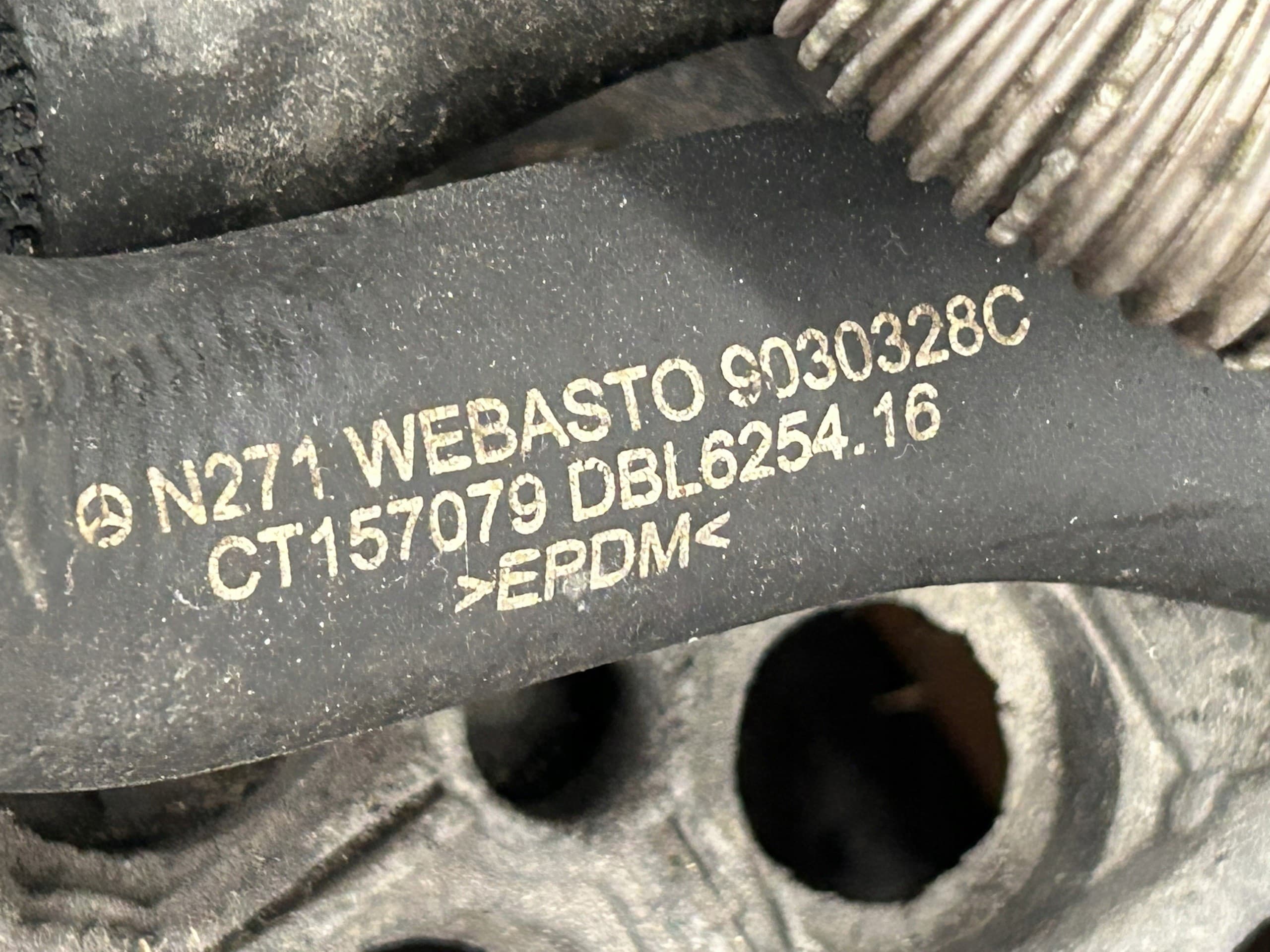 Webasto TP50 para Mercedes Actros MP4 A9608307961 usado 5
