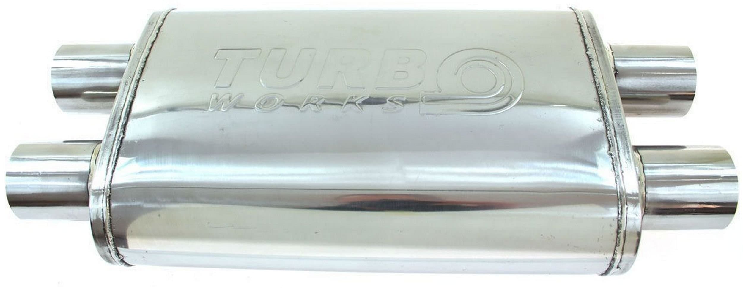 Silenciador Central 76mm TurboWorks LT 304SS nuevo 6