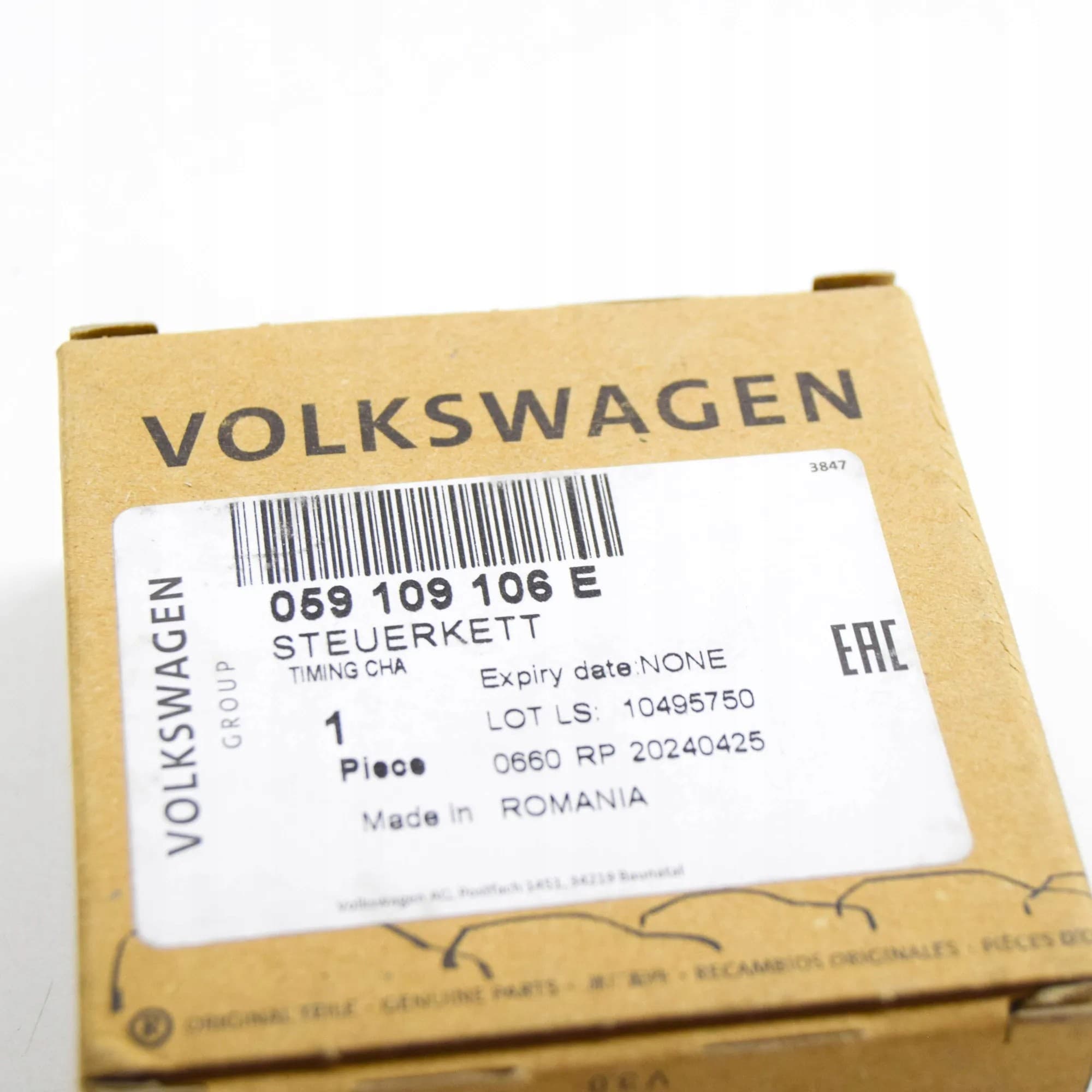 Cadena de Distribución Audi Q7 4M 059109106E Original nuevo 8