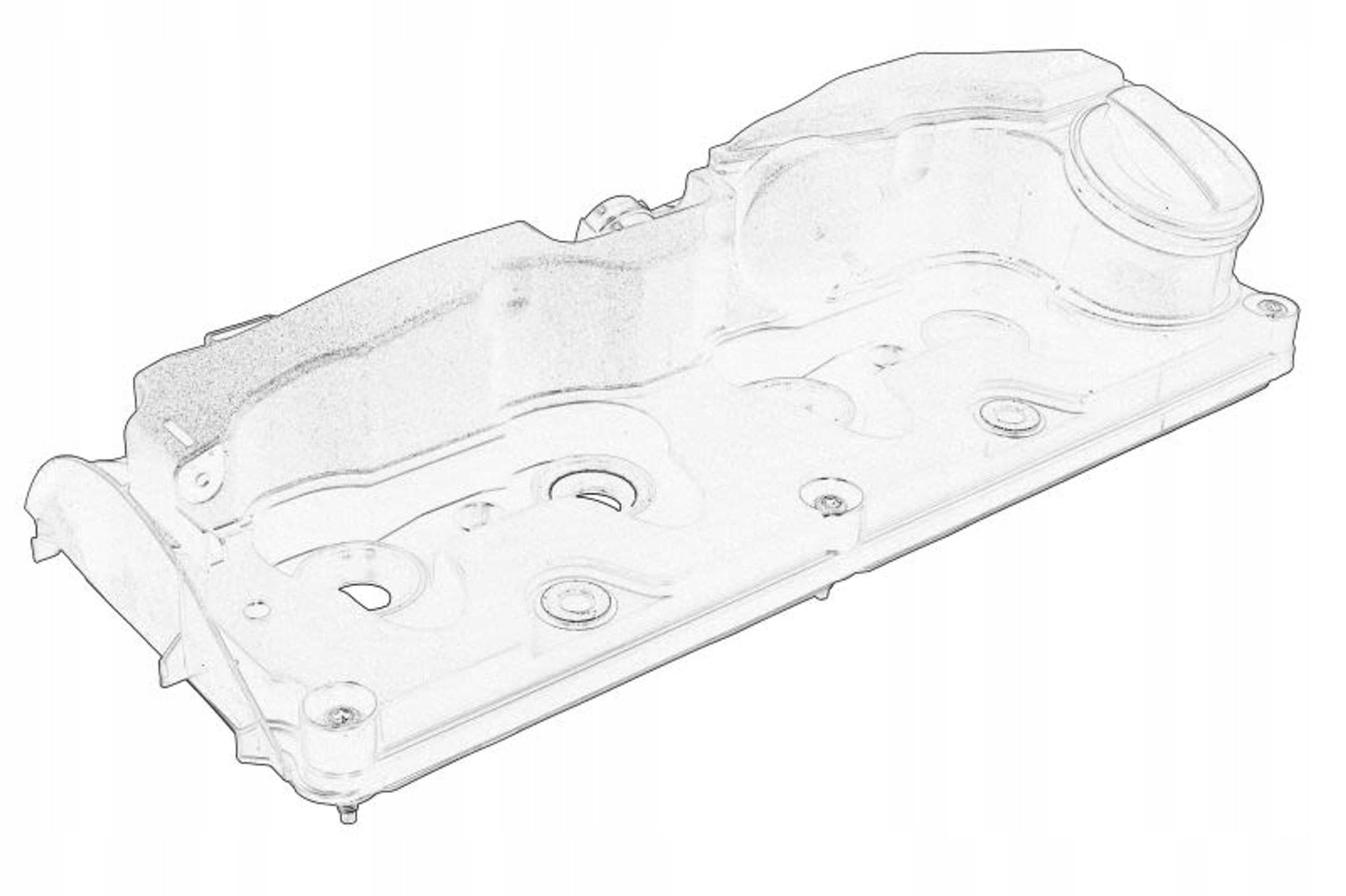 Tapa de Culata Original Vag Audi A4 A6 Q5 03L103469M nuevo 4